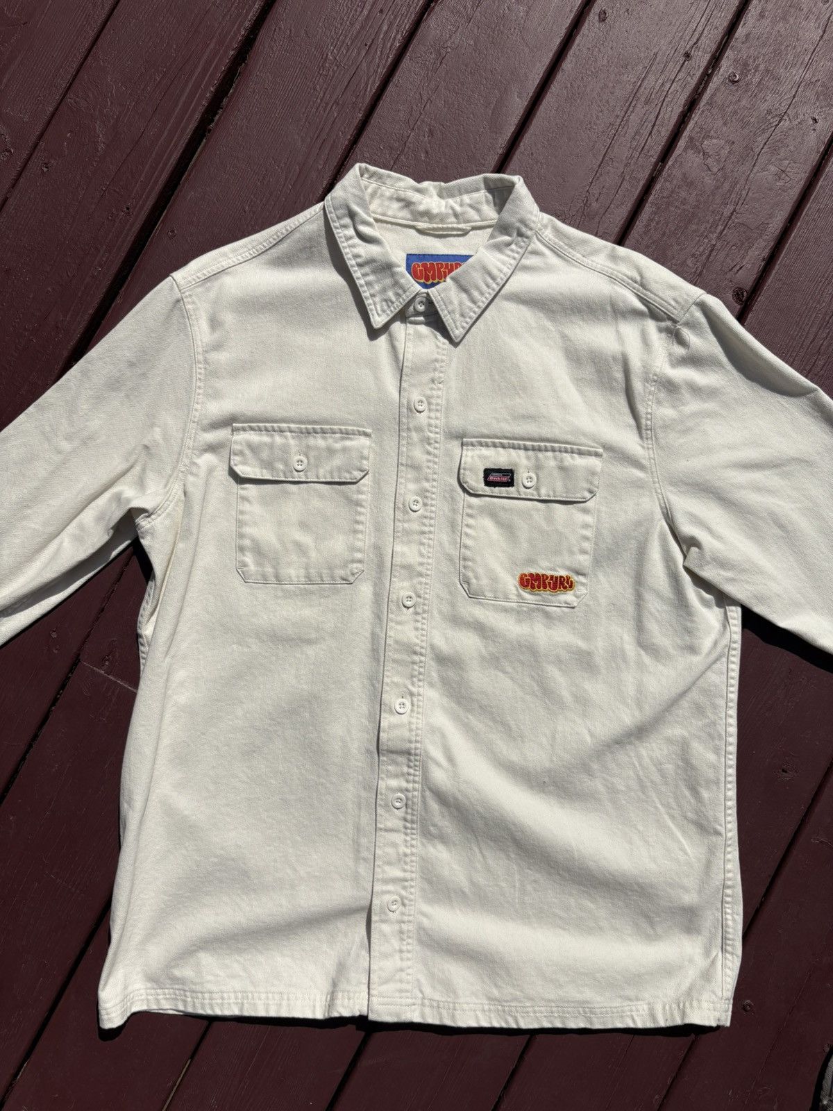 Empyre Empyre X Dickies, White Button-up Shirt Size US L / EU 52-54 / 3 - 2 Thumbnail