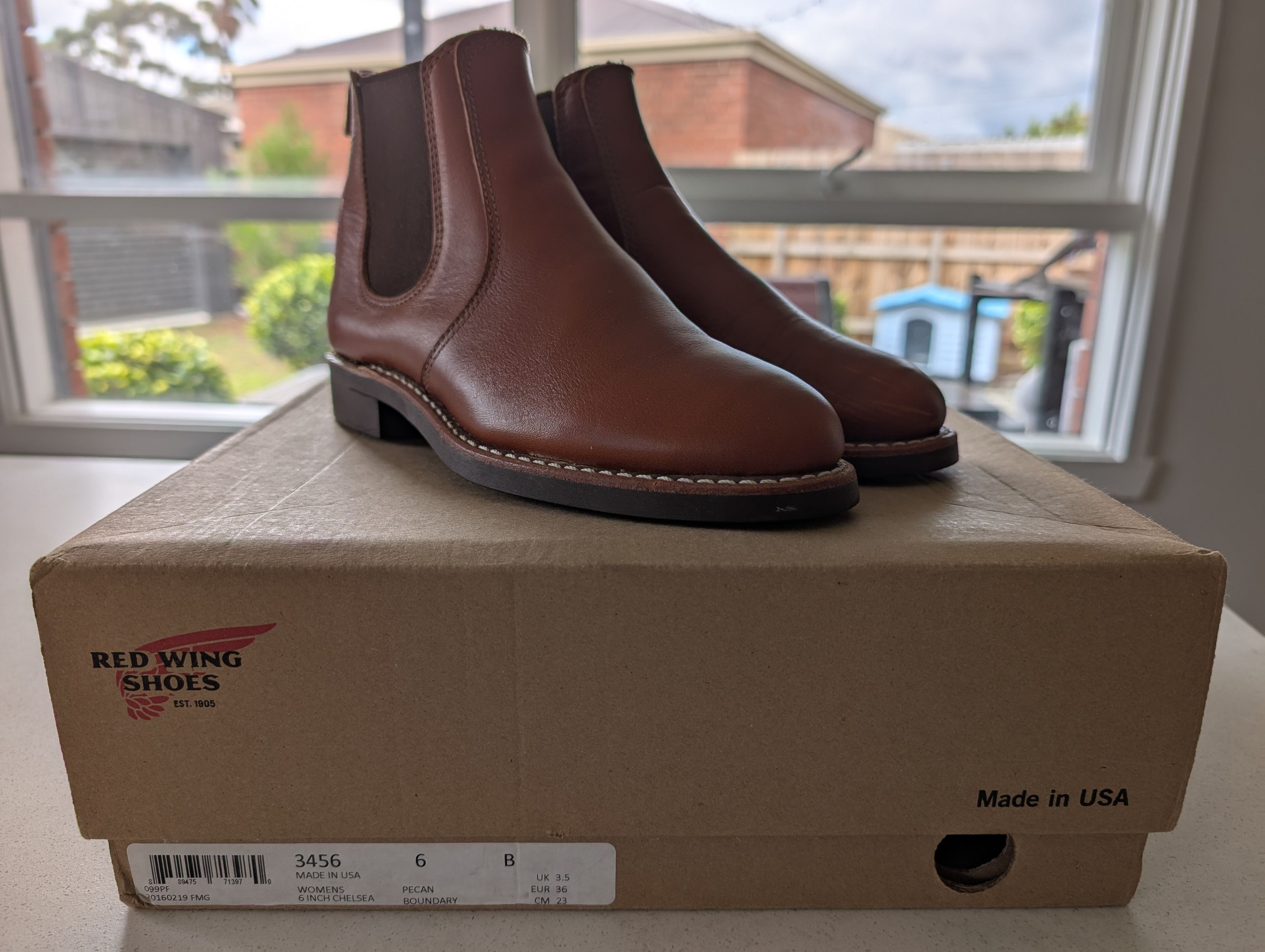 Red Wing Red Wing Chelsea Pecan Boundary Size US 6 / IT 36 - 3 Thumbnail