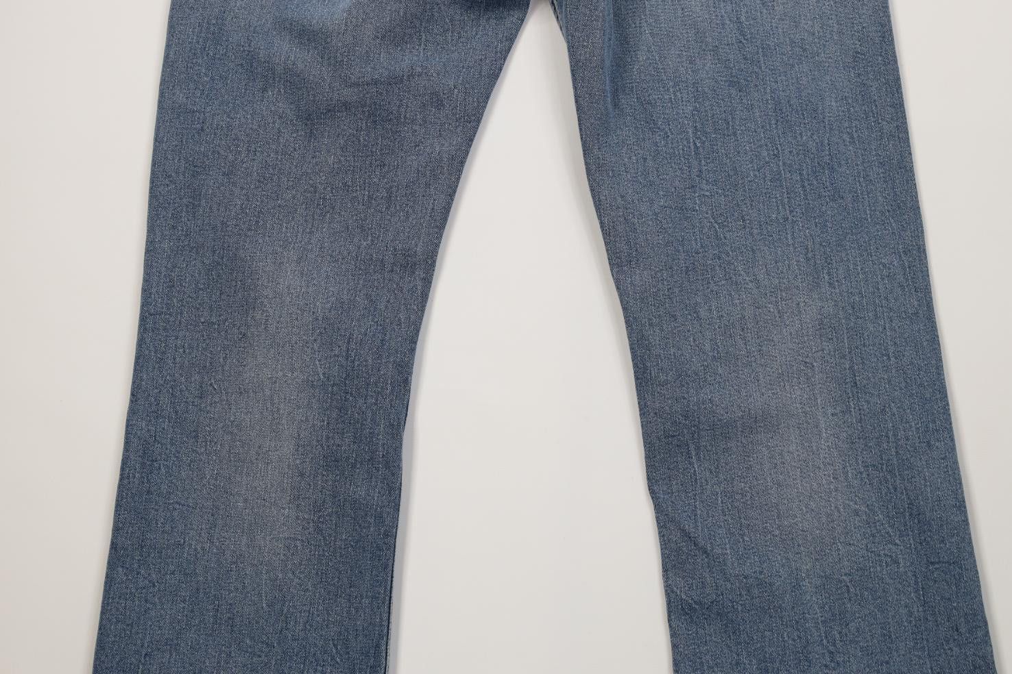 Levi's Vintage Y2K Levis 527 Slim Bootcut Flared Denim Jeans Blue Size US 32 / EU 48 - 10 Thumbnail
