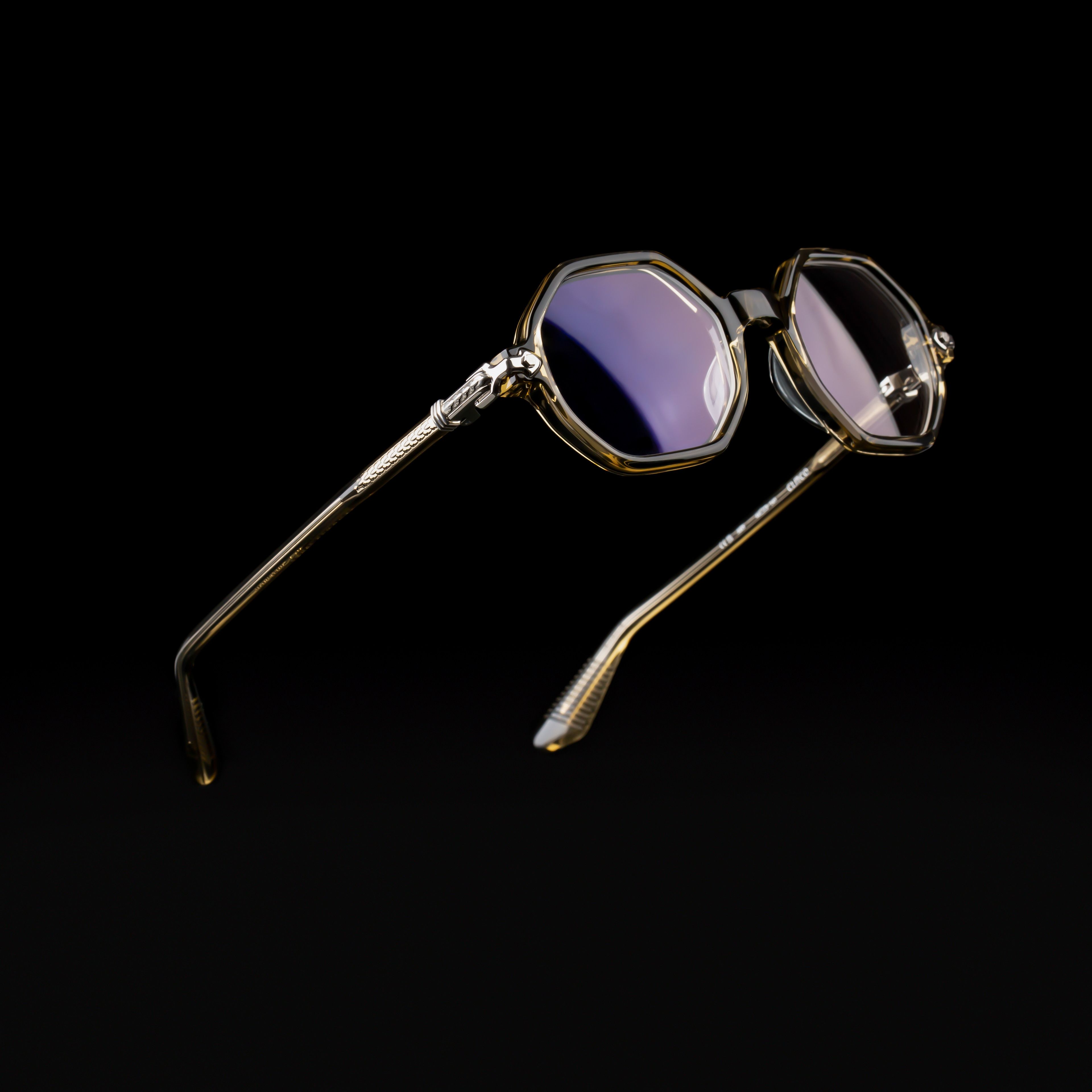 CHROME HEARTS CLITCO ARMY GLASSES