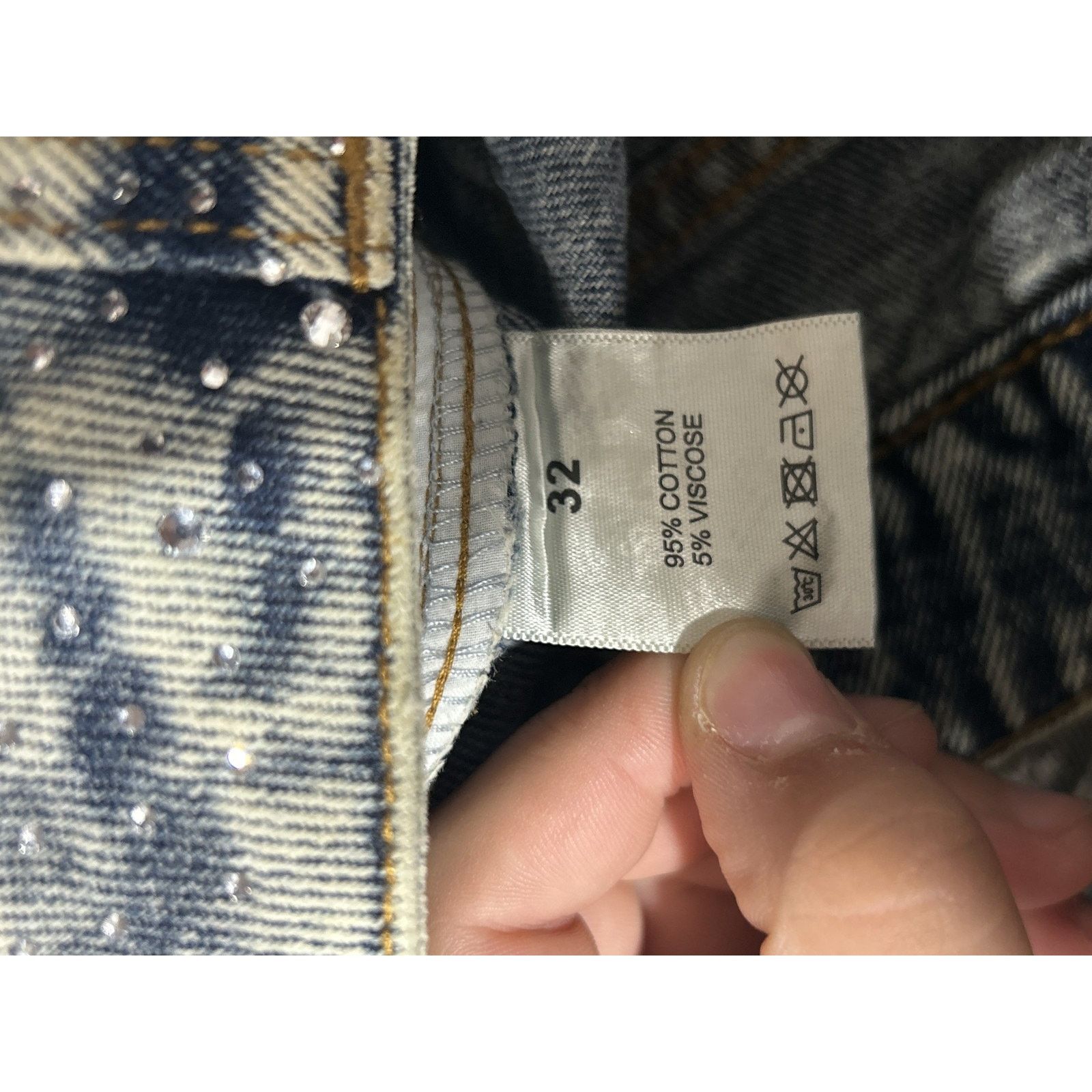 Vale VALE FOREVER RAIN CLASSIC DENIM SIZE 32 NEW Size US 32 / EU 48 - 5 Thumbnail