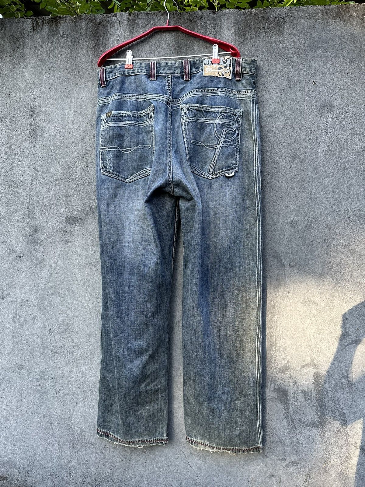 Pepe Jeans 👹Vintage Pepe Jeans London Y2k Baggy Jeans Size US 36 / EU 52 - 2 Thumbnail