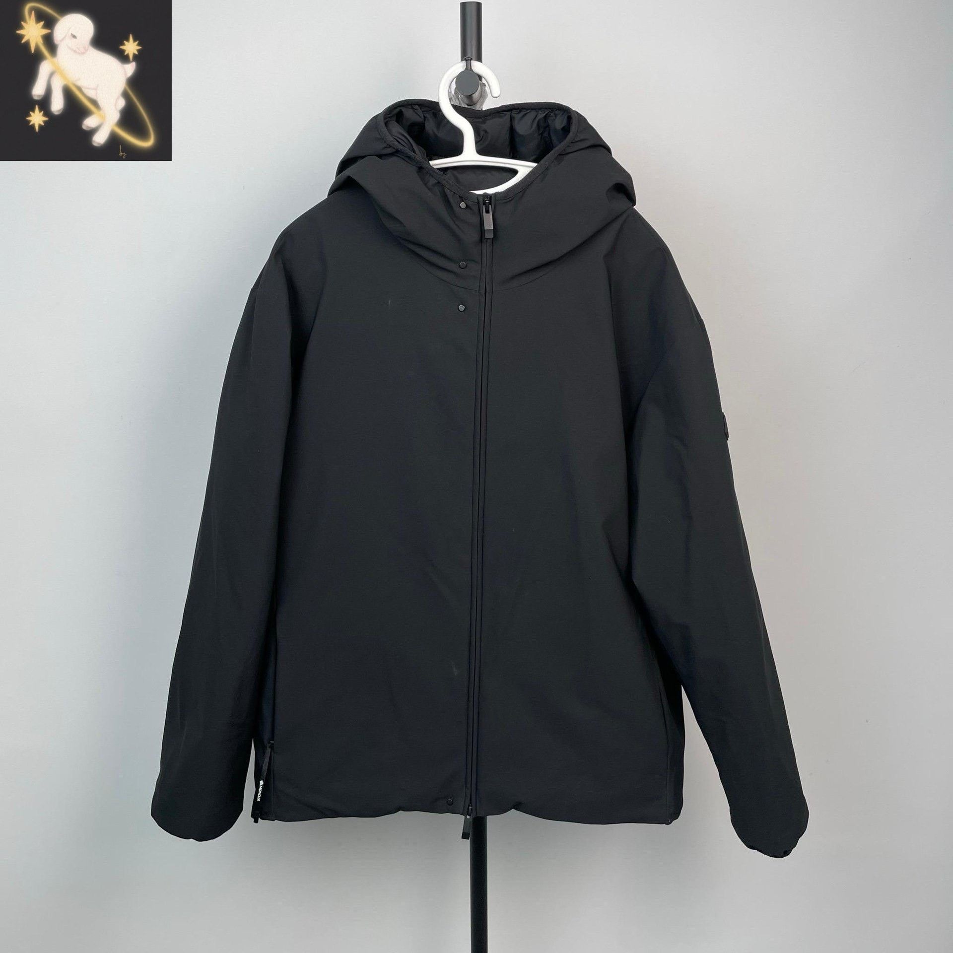 Moncler Moncler Black Heavy Coat 5 Men Size US XS / EU 42 / 0 - 1 Thumbnail