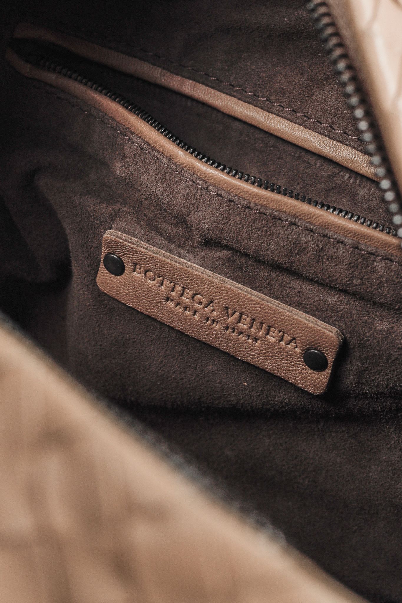 Bottega Veneta Bottega Veneta Light Brown Intrecciato Leather Box Bag Size ONE SIZE - 12 Thumbnail