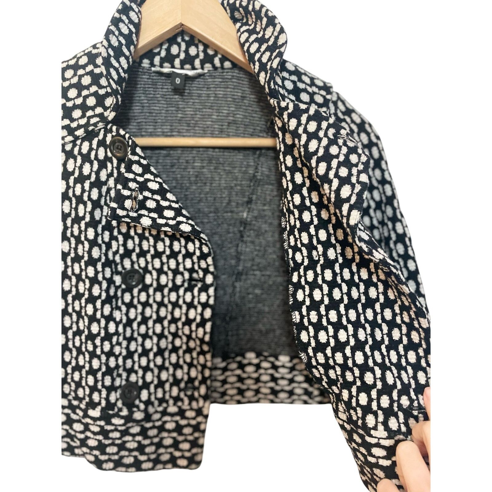 Diane von Furstenberg Diane Von Furstenberg Women Esperanza Knit Blazer Jacket Size XS / US 0-2 / IT 36-38 - 5 Thumbnail