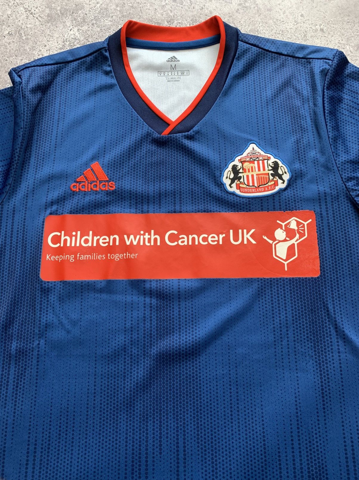 Adidas 🔥ADIDAS SUNDERLAND 2018/2019 AWAY SOCCER JERSEY Size US M / EU 48-50 / 2 - 3 Thumbnail