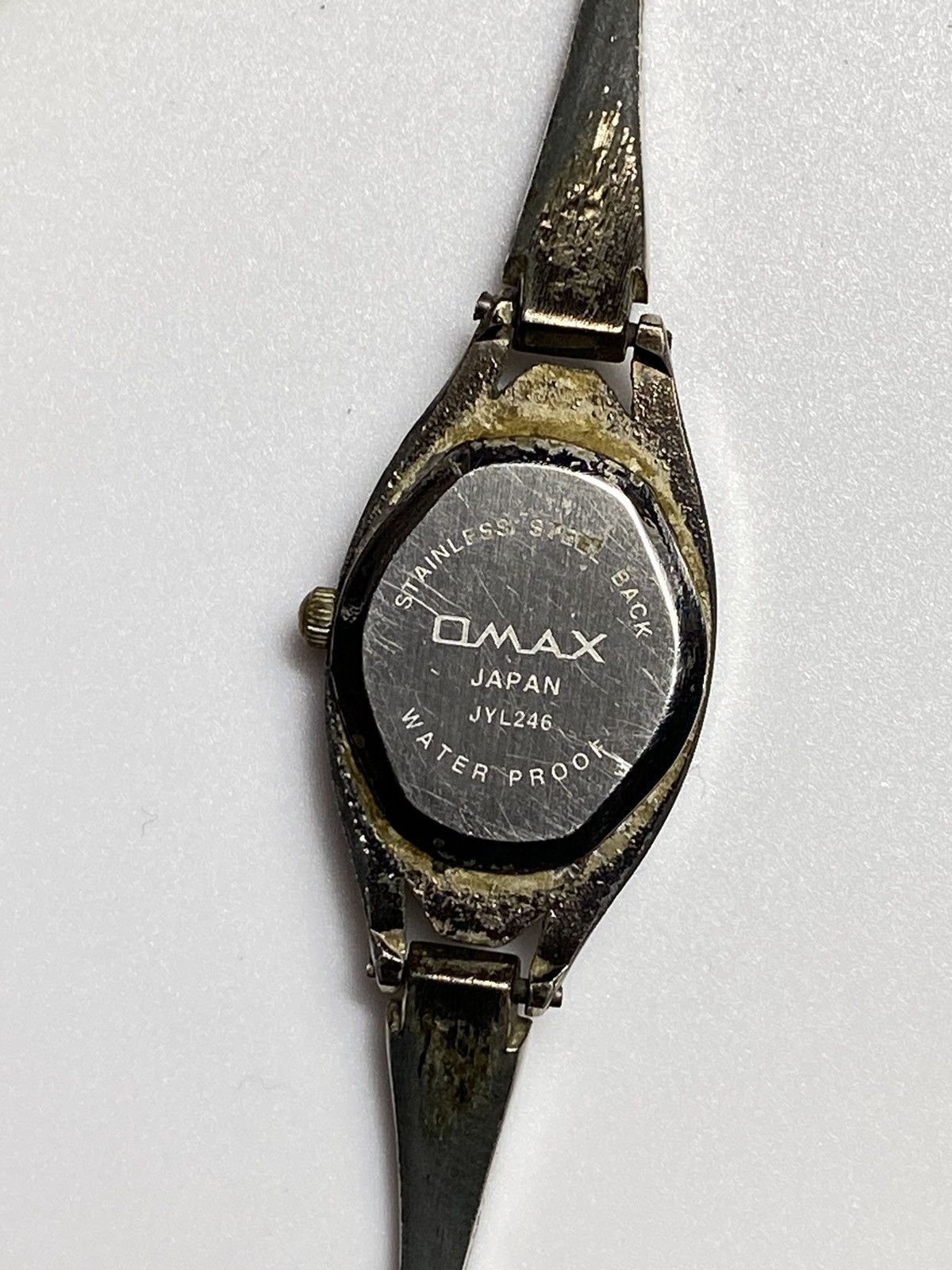 Vintage Vintage Omax Oval Gold Watch - Japanese Brand Size ONE SIZE - 7 Thumbnail