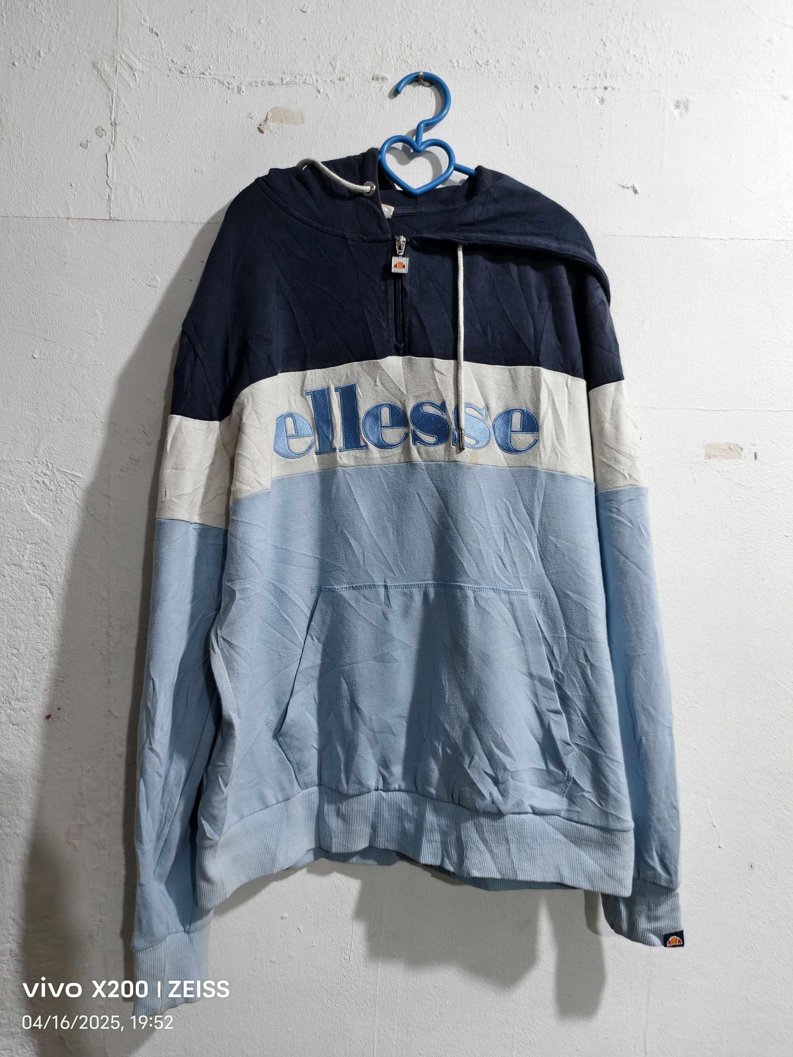 Ellesse × Vintage ELLESSE hoodie Size US XXL / EU 58 / 5 - 1 Thumbnail