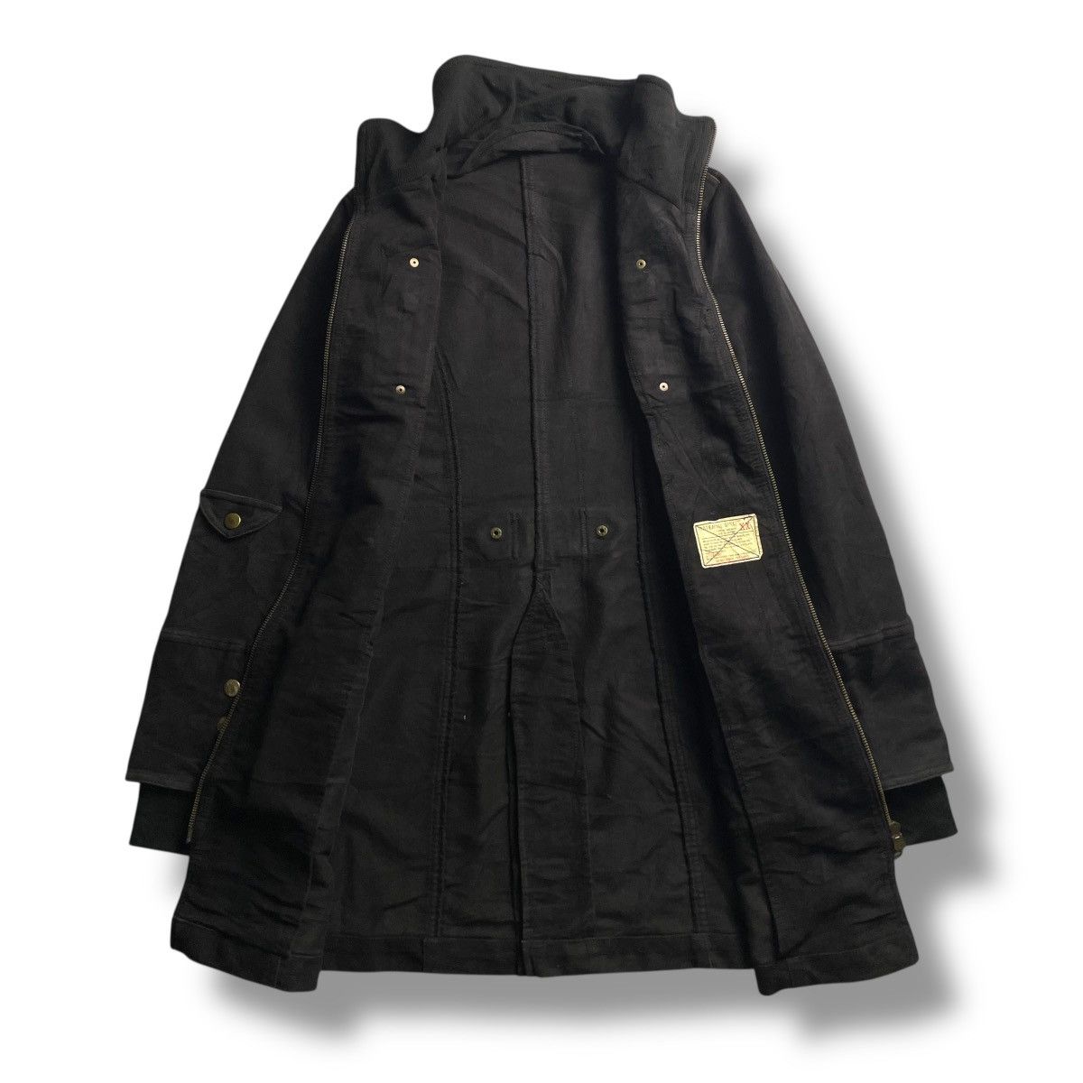 If Six Was Nine × Japanese Brand × Le Grande Bleu (L.G.B.) 🇯🇵 VINTAGE MATERIAL GIRL PUNK GOTHIC PARKA JACKET Size S / US 4 / IT 40 - 5 Thumbnail