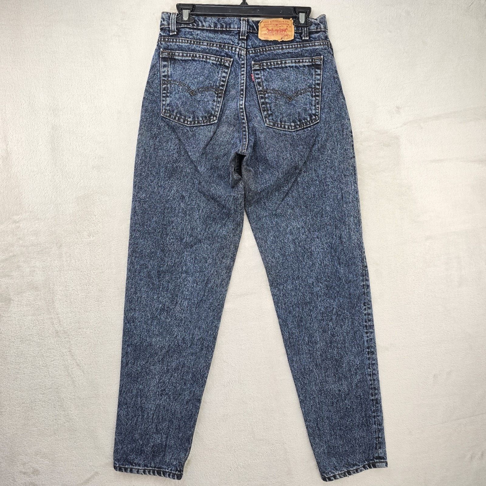 Levi's VTG Levis 550 Jeans Mens 30x32 (Fits 28x20) Made in USA 80s Size US 28 / EU 44 - 7 Thumbnail