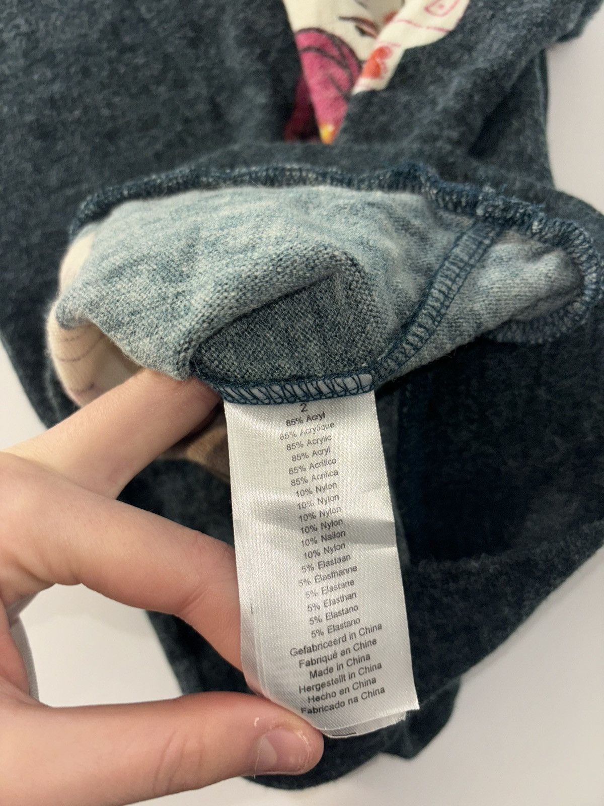 Designer × Vintage Vintage printed knit tee mini sweater Size M / US 6-8 / IT 42-44 - 7 Thumbnail