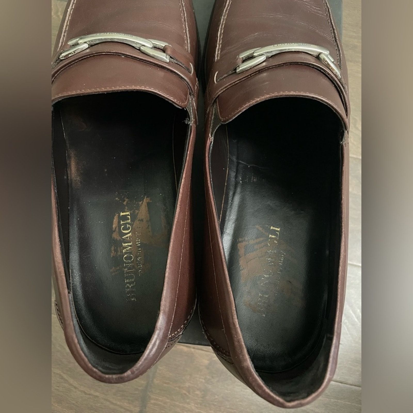 Bruno Magli Bruno Magli Renegade Leather Loafer Mens Size 13 in Brown Size US 13 / EU 46 - 8 Thumbnail