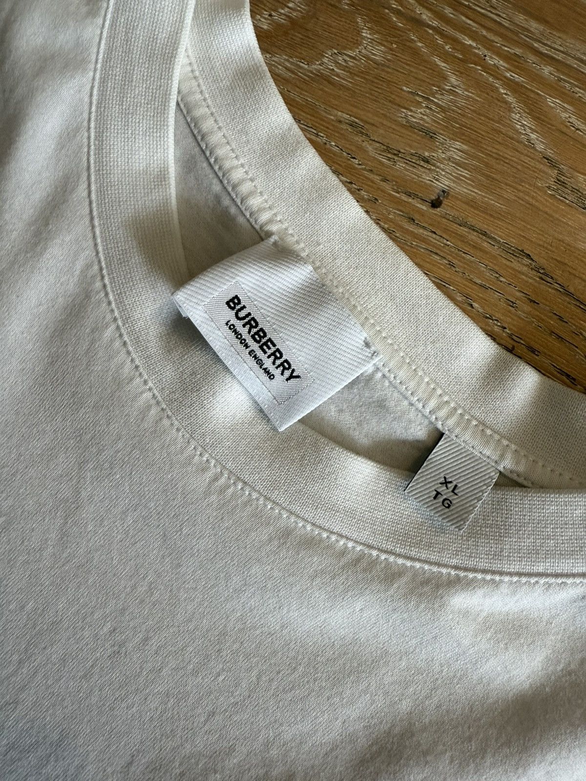 Burberry Burberry logo tee Size US XL / EU 56 / 4 - 4 Thumbnail