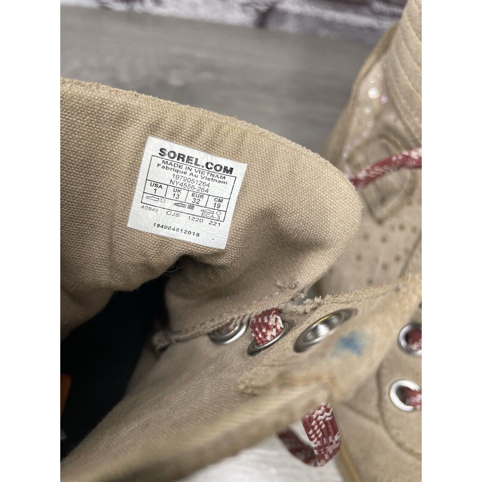SOREL SOREL Joan of Arctic Wedge II Soft Taupe Suede Winter Lace U Size US 4 / IT 34 - 11 Thumbnail