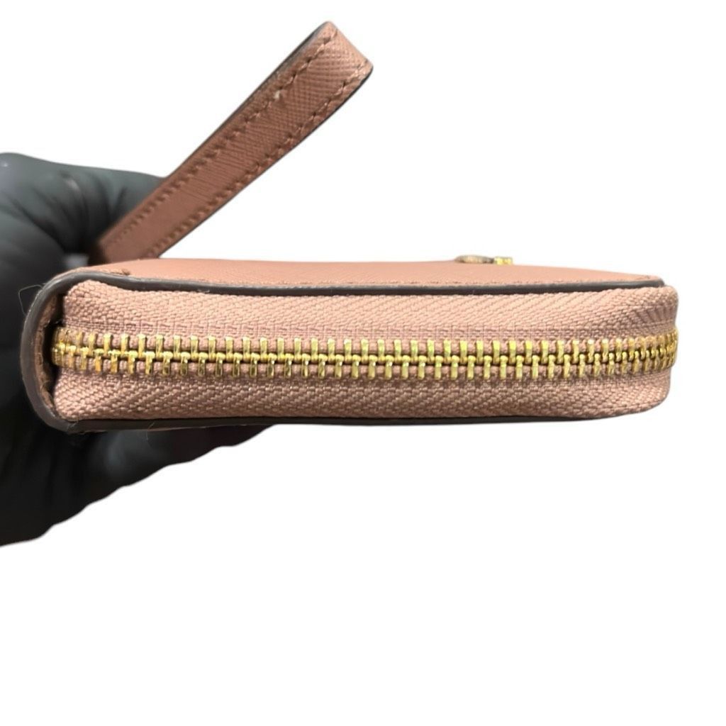 Michael Kors MICHAEL MICHAEL KORS Crossgrain Leather Continental Zip Around Wallet Clutch Bag SOLD OUT $260 Retail Size ONE SIZE - 6 Thumbnail