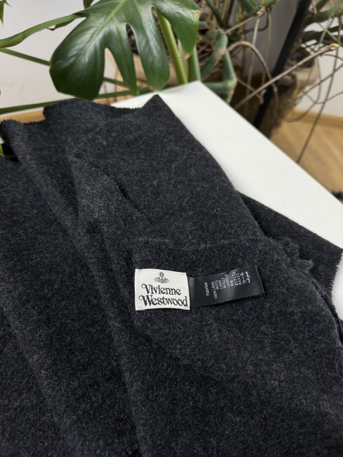 Vintage Vivienne Westwood wool scarf 🧣 Size ONE SIZE - 2 Thumbnail