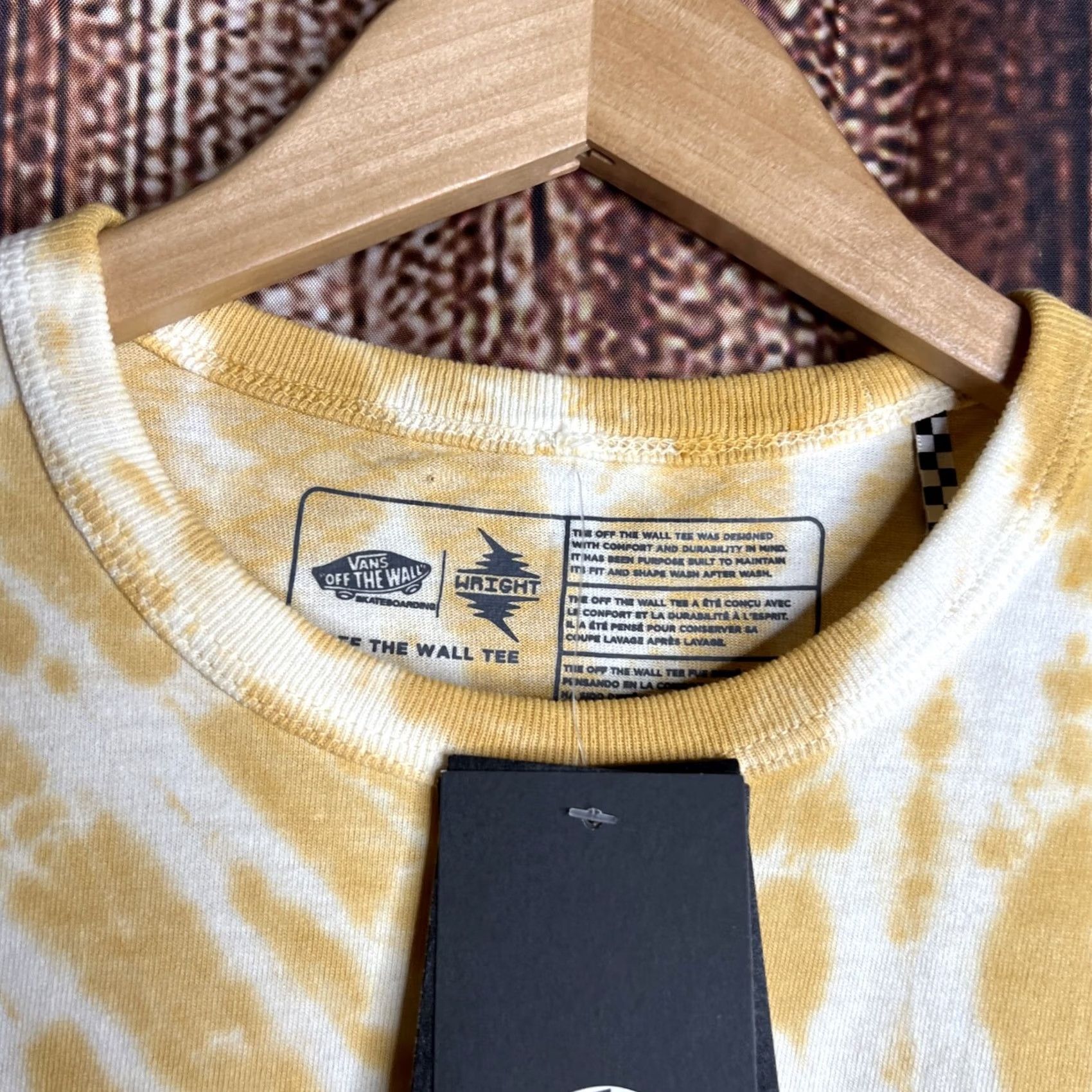 Vans VANS Zion Wright OTW Tie Dye Mustard T-Shirt M Men Short Sleeve Cotton NWT Size US M / EU 48-50 / 2 - 3 Thumbnail