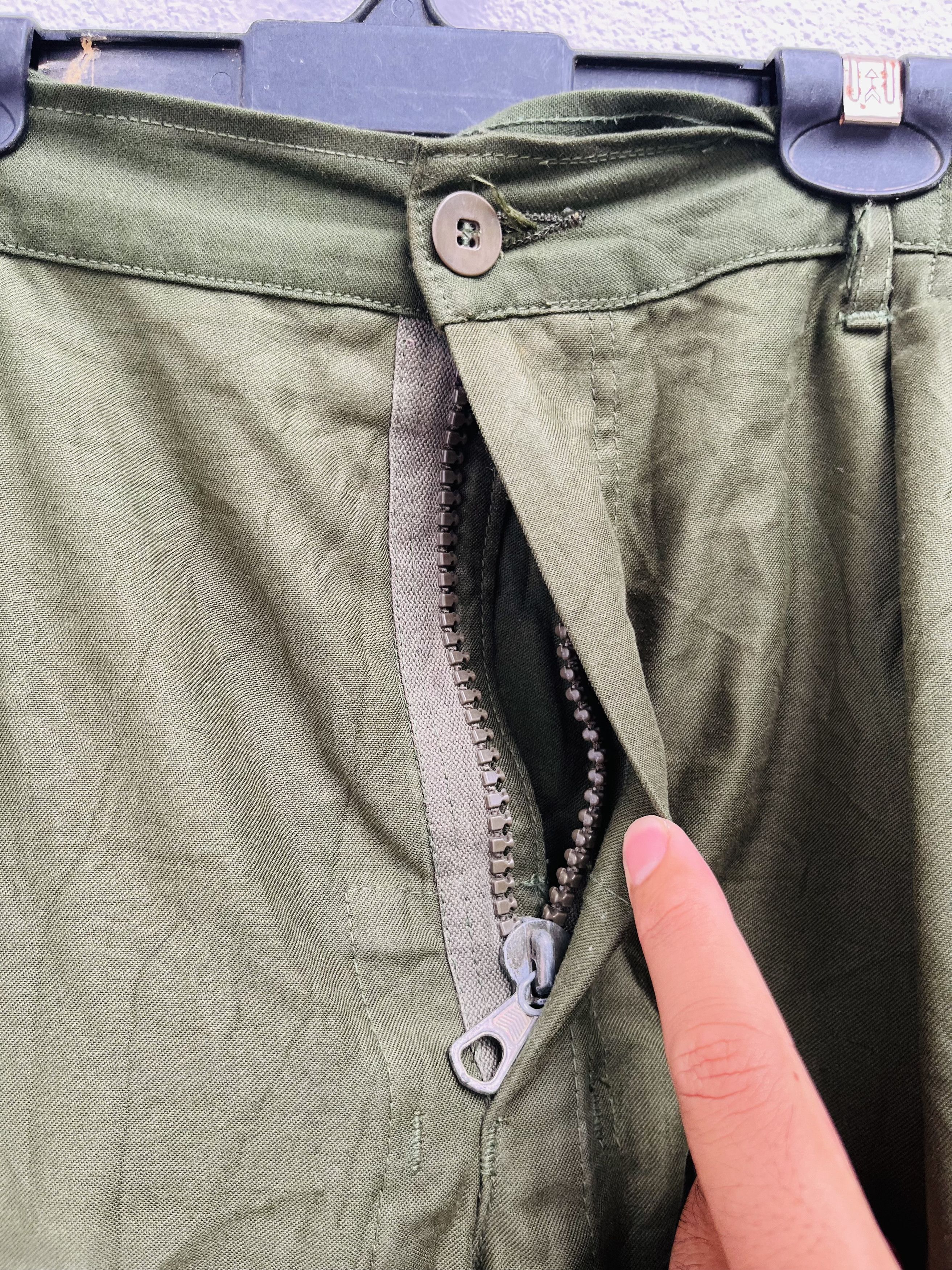 Vintage Vintage 80s Military Army Streetwear Fashion Style Size US 37 - 8 Thumbnail