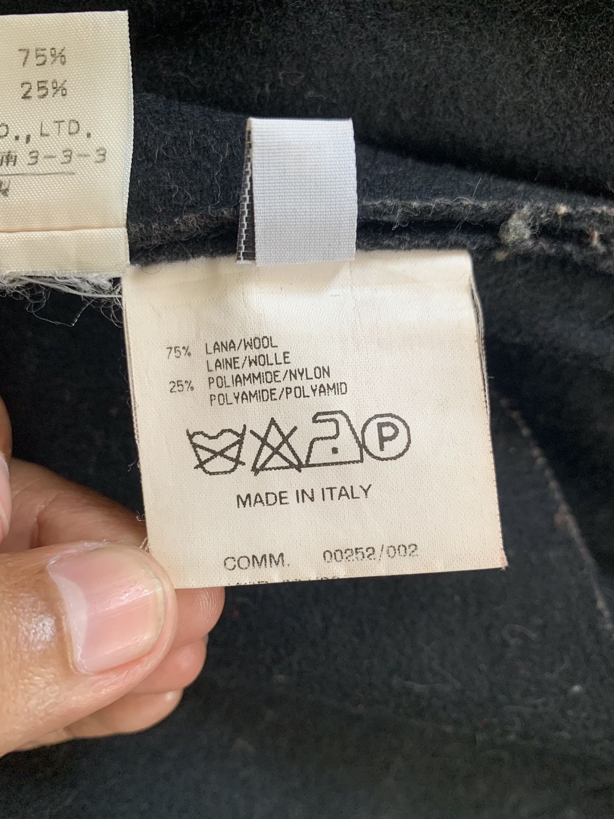 Maison Margiela Maison Margiela MM6 Short Blend Wool Jacket Size XS / US 0-2 / IT 36-38 - 15 Thumbnail