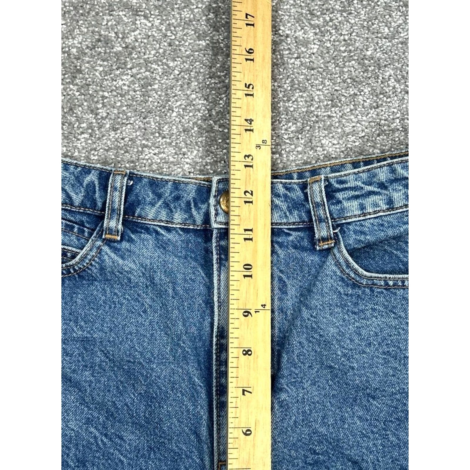 Zara Zara Shorts Women's 6 Light Medium Wash Denim Cut Offs Size 28" / US 6 / IT 42 - 4 Thumbnail
