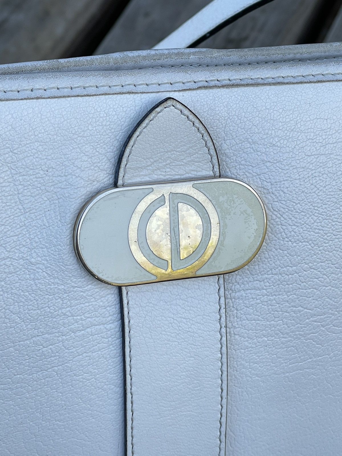 Christian Dior Monsieur × Designer × Dior VTG 70's RARE CD Logo Homme France Shoulder Side Clutch Handbag Cross-body Size ONE SIZE - 9 Thumbnail