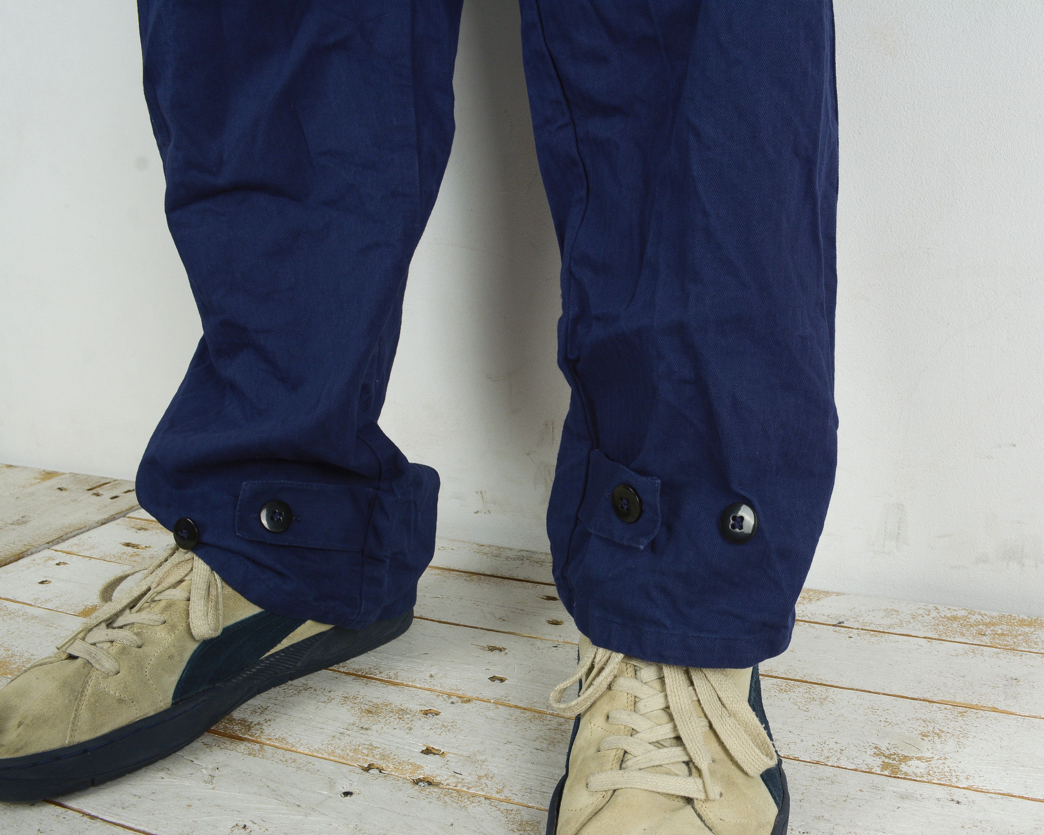 Vintage J G Eisel GmbH German 1970's Sanfor Worker Jumpsuit Overalls Size US 38 / EU 54 - 6 Thumbnail