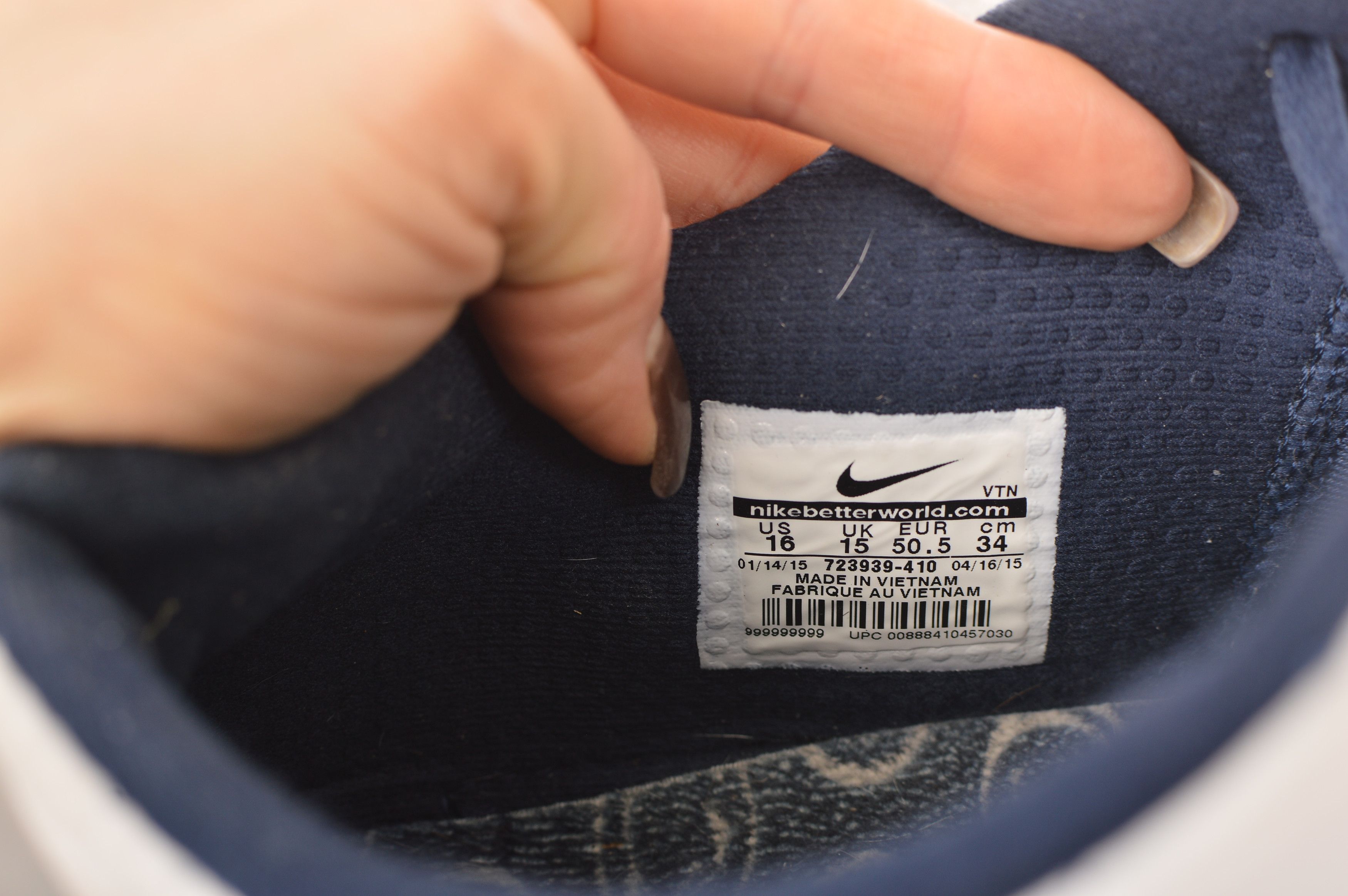 Nike Nike Free Flywire 5.0 Penn State Nittany Lions Size US 15 / EU 48 - 8 Thumbnail
