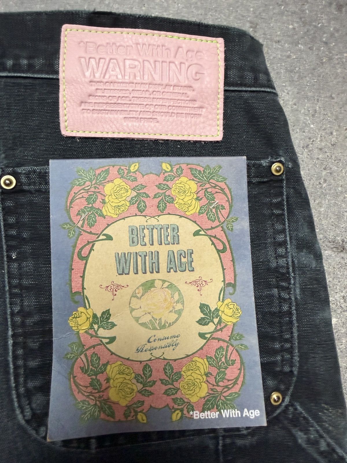 Better With Age Better With Age Knucklehead Double Knee Carhartt Pants Black Size US 38 / EU 54 - 9 Thumbnail