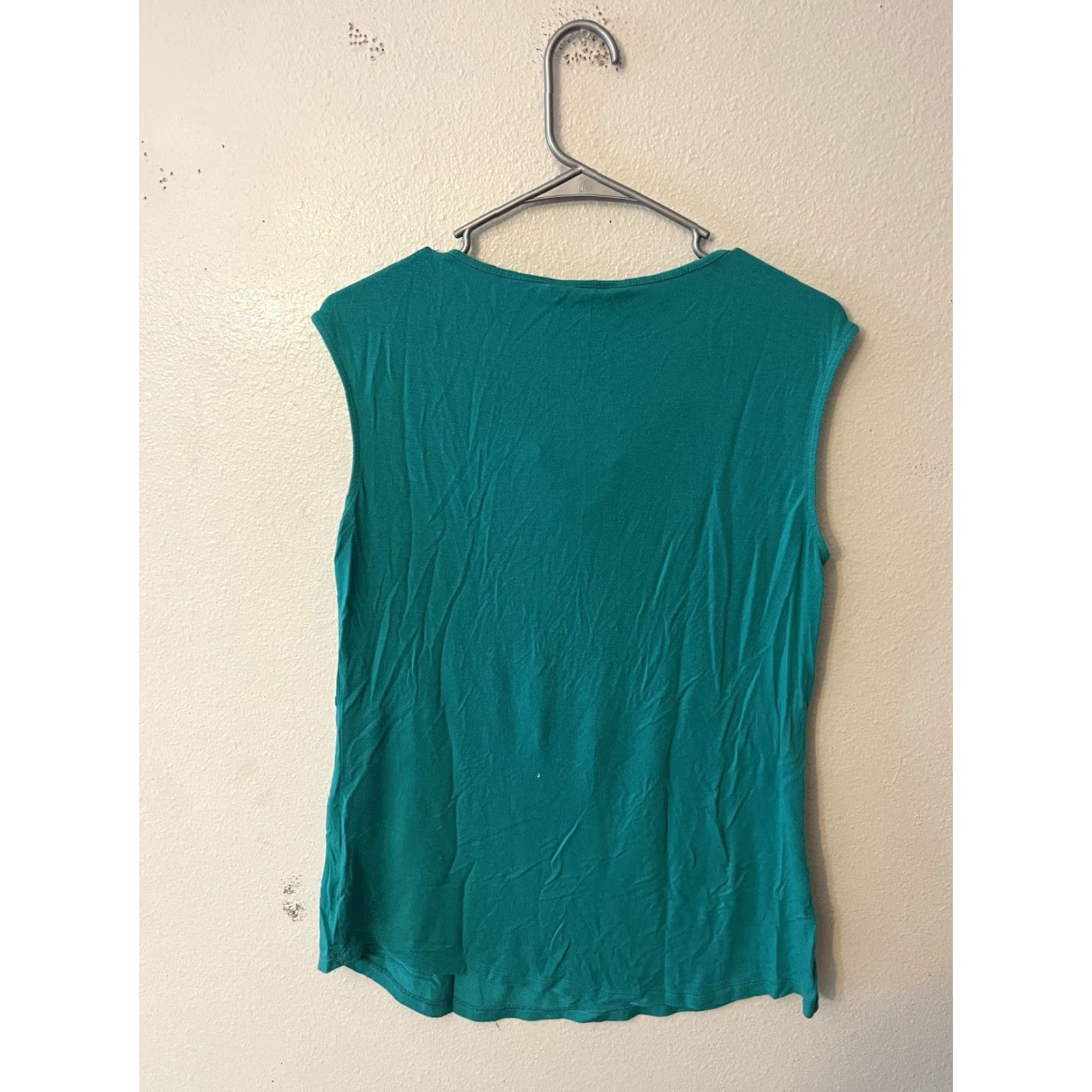 Ellen Tracy Ellen Tracy Blue Sleeveless Tank Top Blouse Women's Medium Womens Size M / US 6-8 / IT 42-44 - 3 Thumbnail