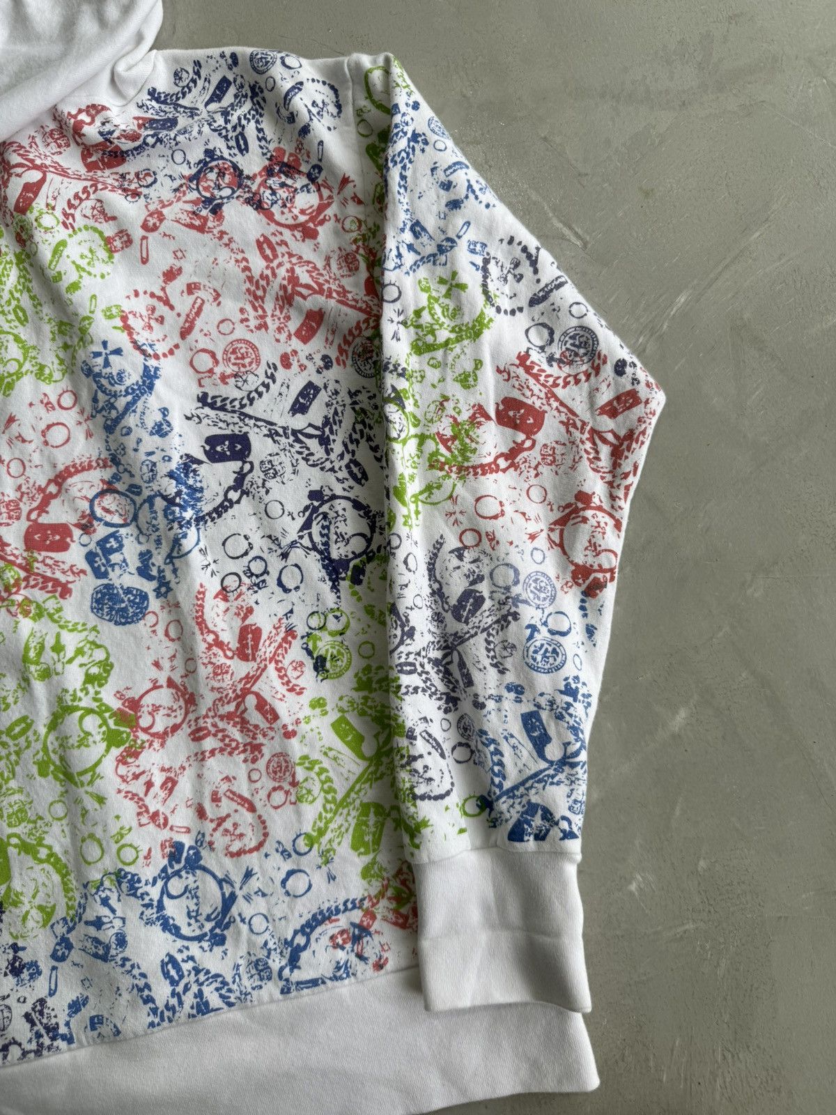 Chrome Hearts Rare 2000s - All Over Print Zip Hoodie Size US M / EU 48-50 / 2 - 9 Thumbnail
