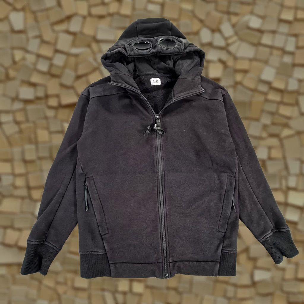 Vintage CP Company Goggle Lens Hoodie Mens Black Small Zip Full Zip Cotton Size US S / EU 44-46 / 1 - 1 Thumbnail