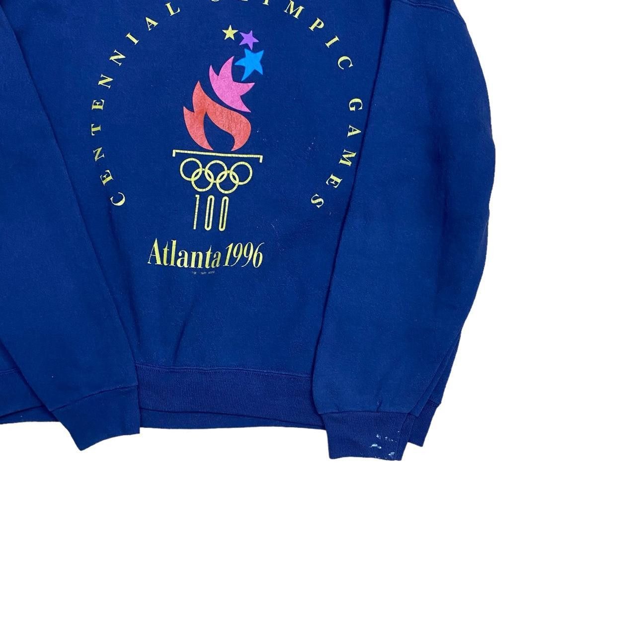 Vintage Vintage olympic game sweater size: 2XL Size US XXL / EU 58 / 5 - 2 Thumbnail