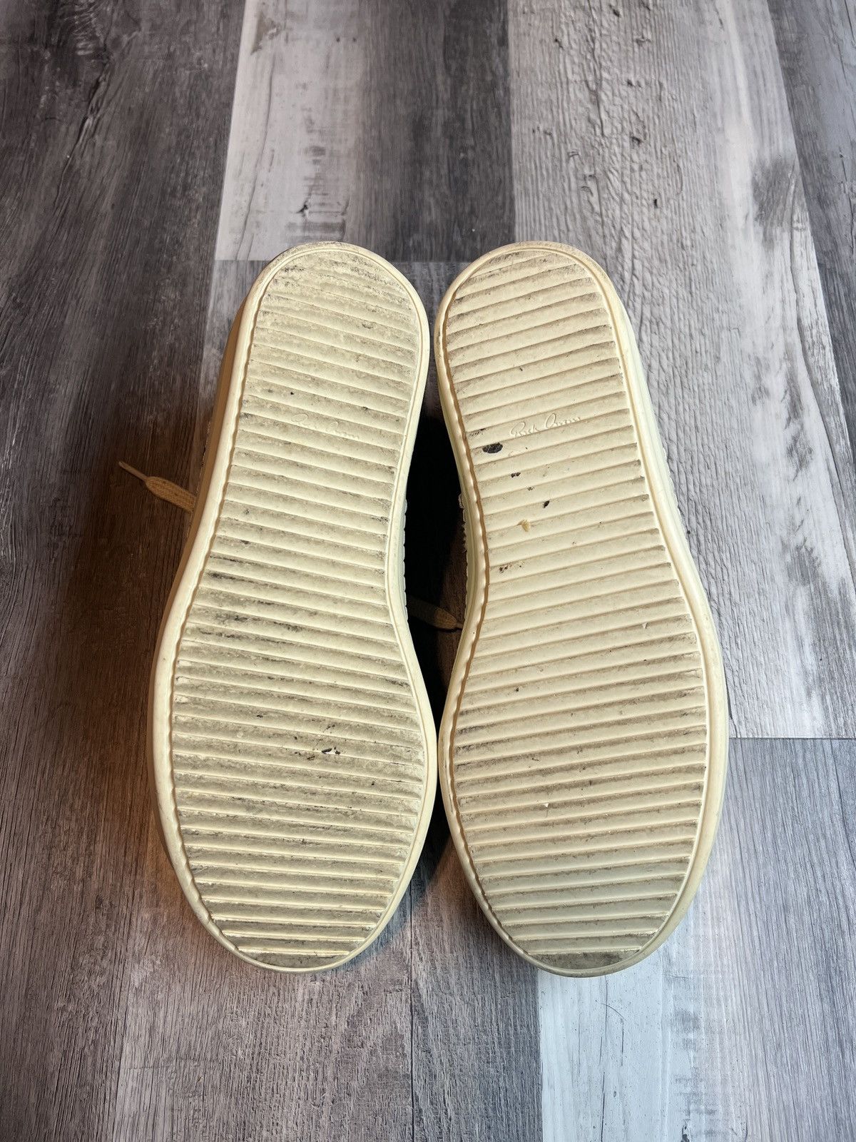 Rick Owens Mainline Leather Low Top