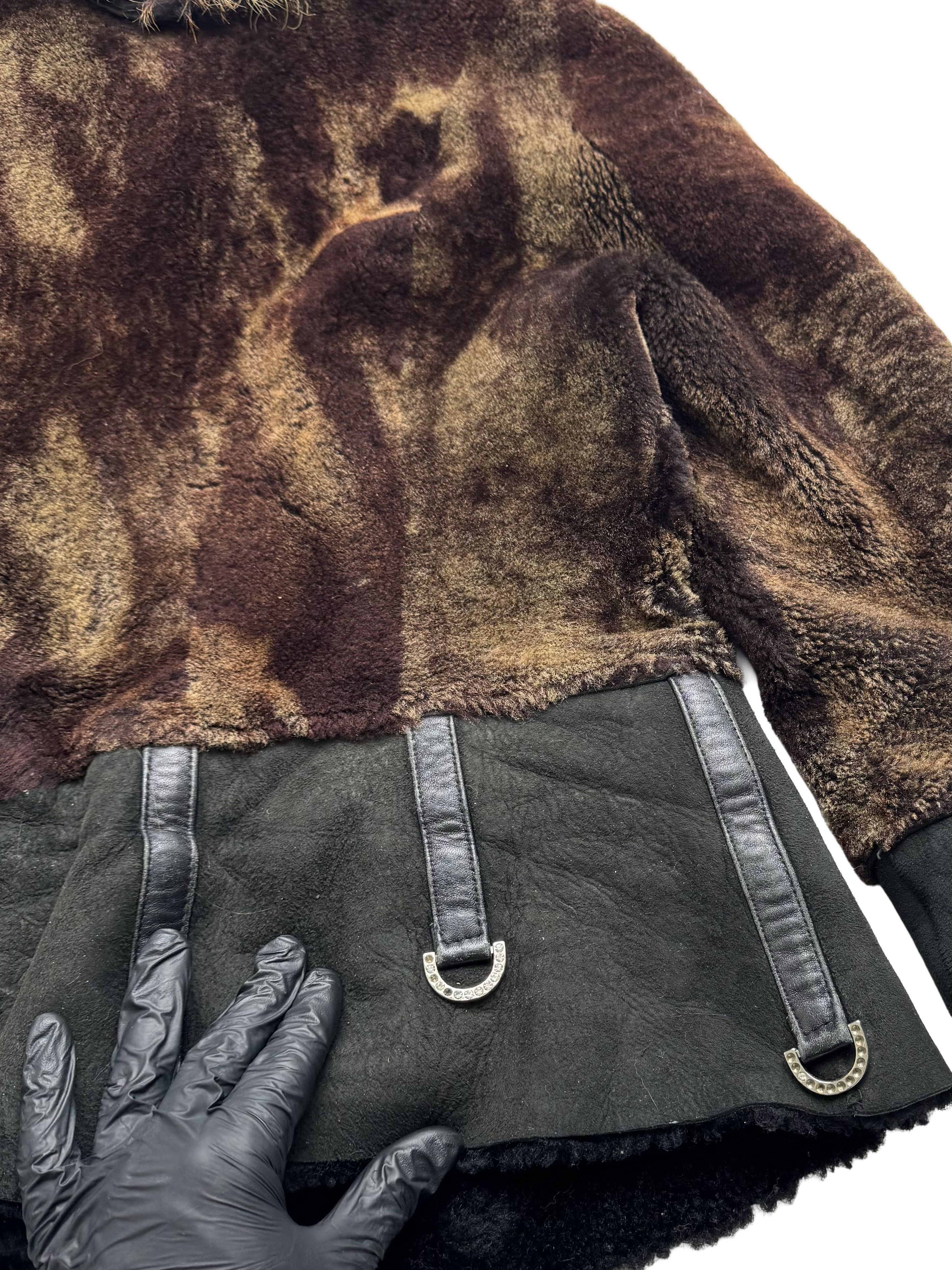 Vintage Vintage Real Sheepskin Cropped Jacket Size M / US 6-8 / IT 42-44 - 18 Thumbnail