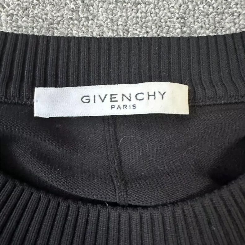 Givenchy Givenchy Rottweiler Striped Sweatshirt / Black / Size XL Size US XL / EU 56 / 4 - 4 Thumbnail