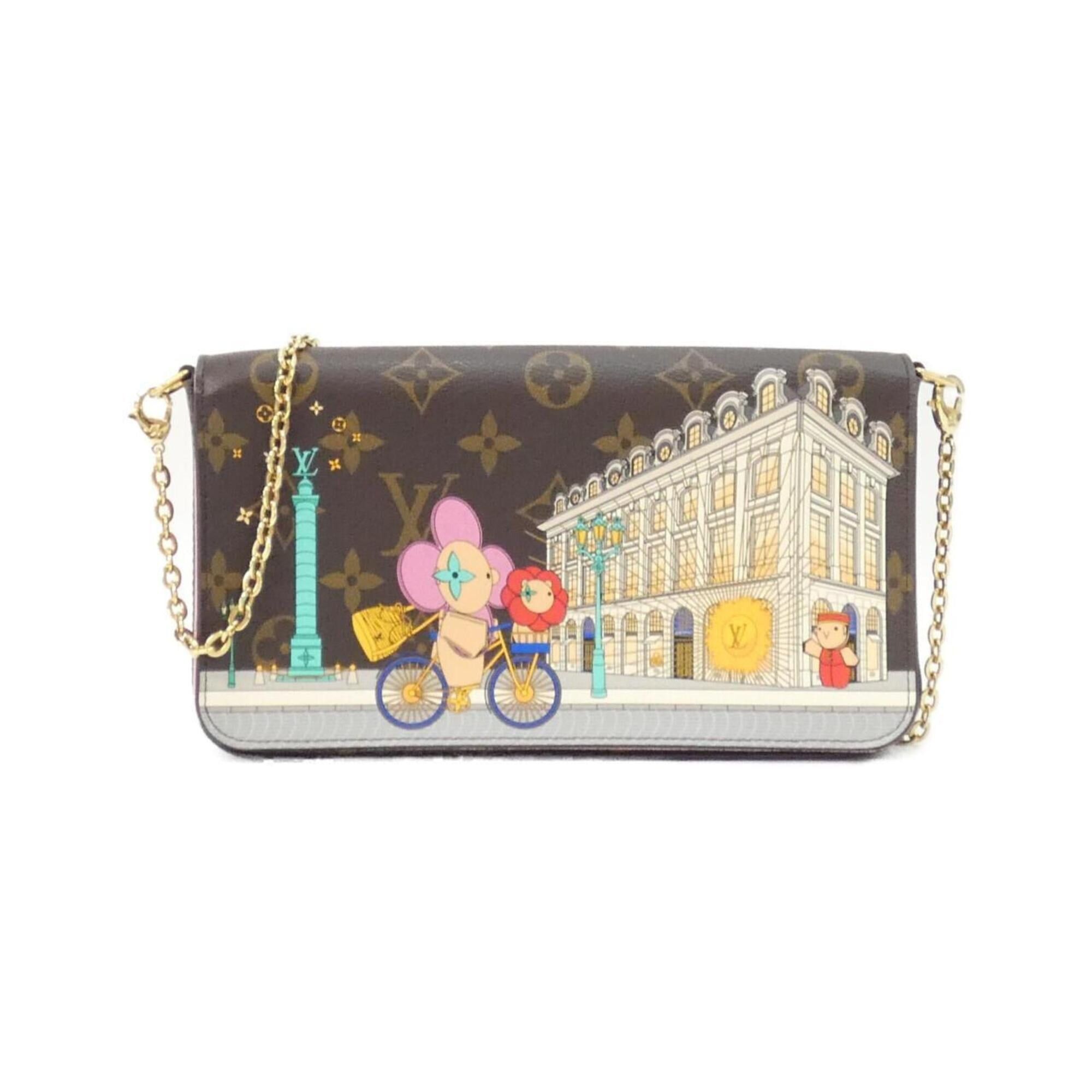 Louis Vuitton Louis Vuitton Monogram (Vivienne Holiday) Pochette Felicie M81545 Shoulder Bag Size ONE SIZE - 1 Thumbnail