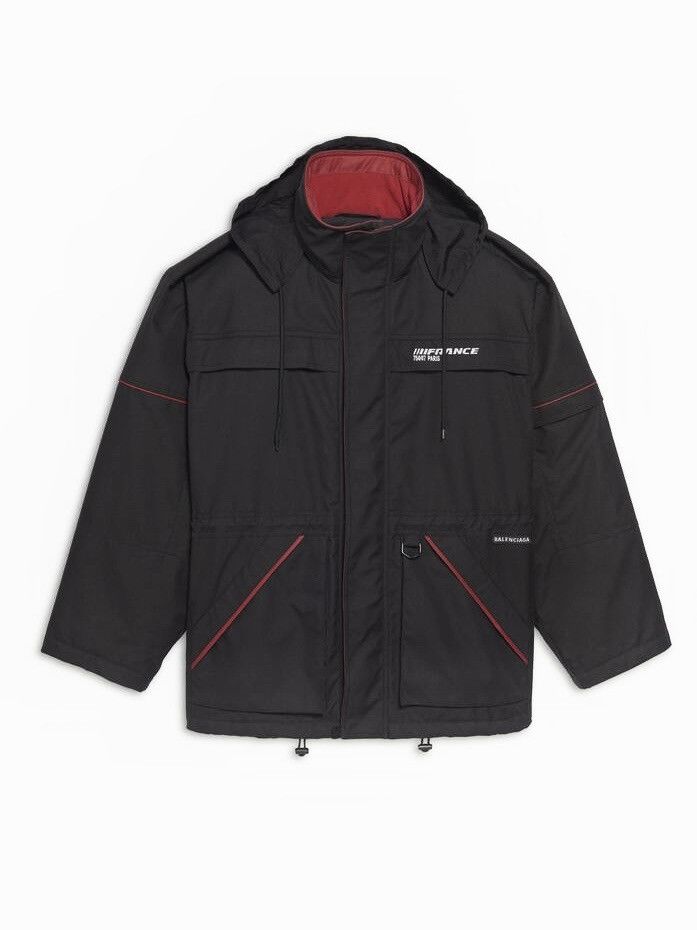Balenciaga Balenciaga Winter 19 Runway Pinched Parka Size US M / EU 48-50 / 2 - 2 Thumbnail