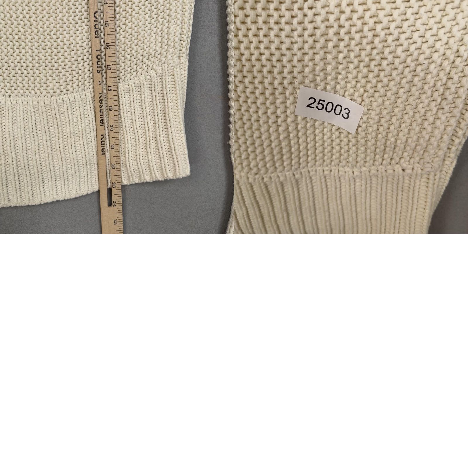American Eagle Outfitters American Eagle Sweater Pullover Womens S White Chunky Cozy Size S / US 4 / IT 40 - 9 Thumbnail