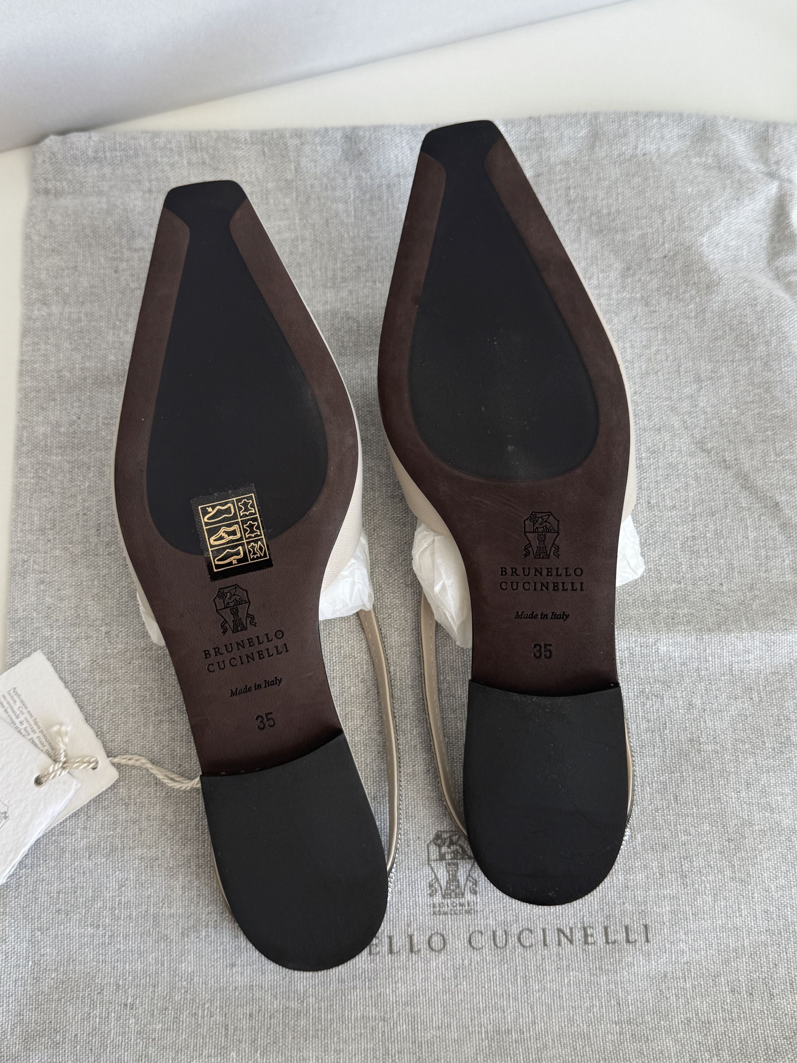 Brunello Cucinelli Brunello Cucinelli Mules | Brand new Size US 5 / IT 35 - 4 Thumbnail