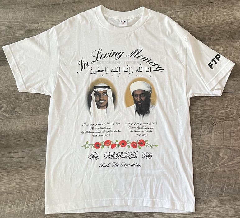 Fuck The Population FTP In Loving Memory Tee [WHITE]