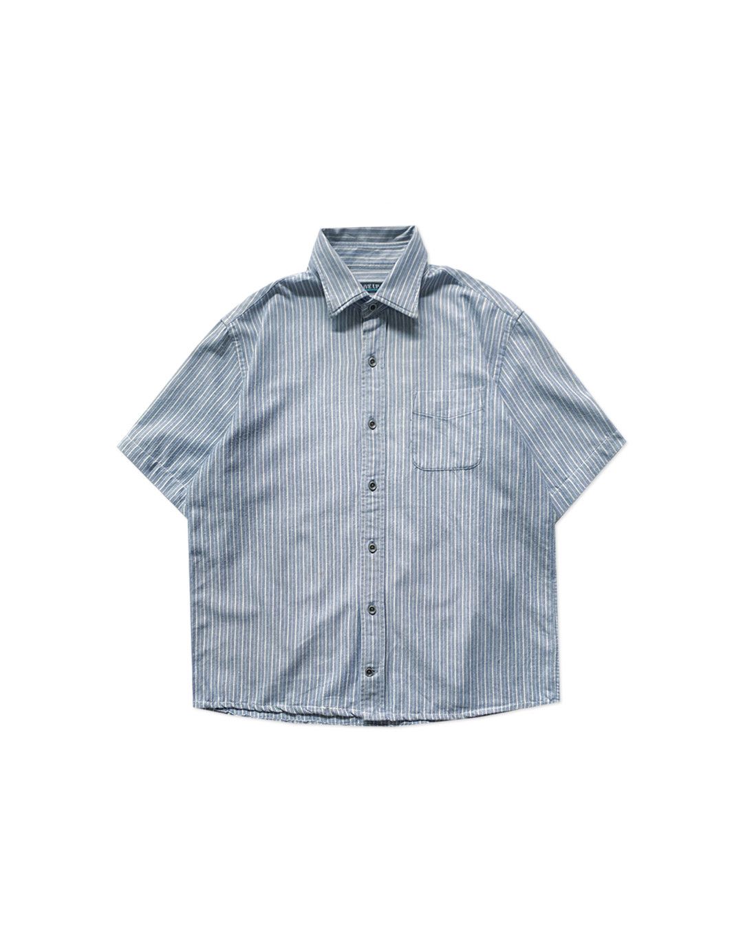 Other Boxy Shirt - Live Up blue white square pattern Size US L / EU 52-54 / 3 - 1 Thumbnail