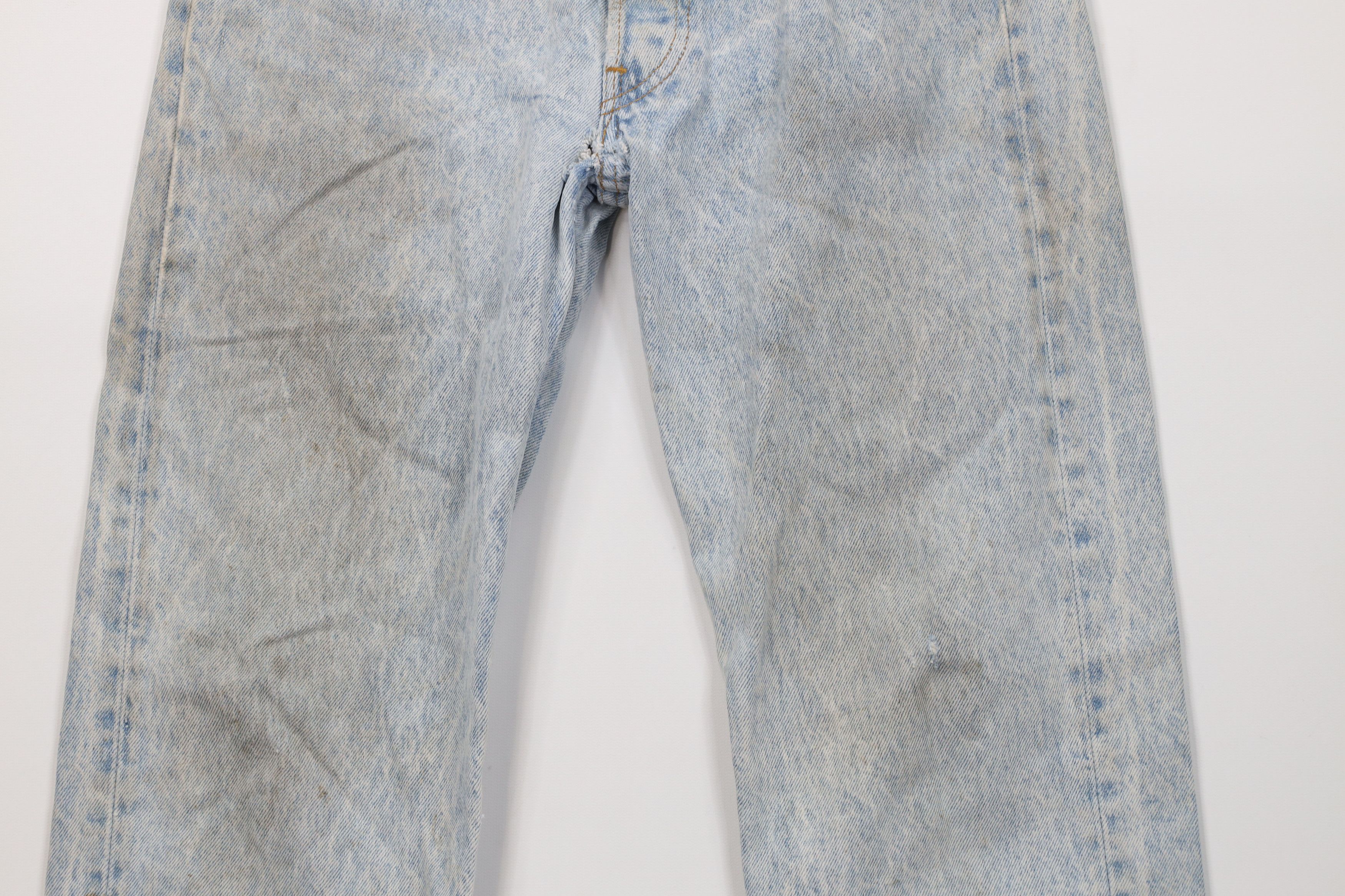 Levi's Vintage 80s Levis 501xx Wash Button Fly Original Jeans USA Size US 29 - 3 Thumbnail
