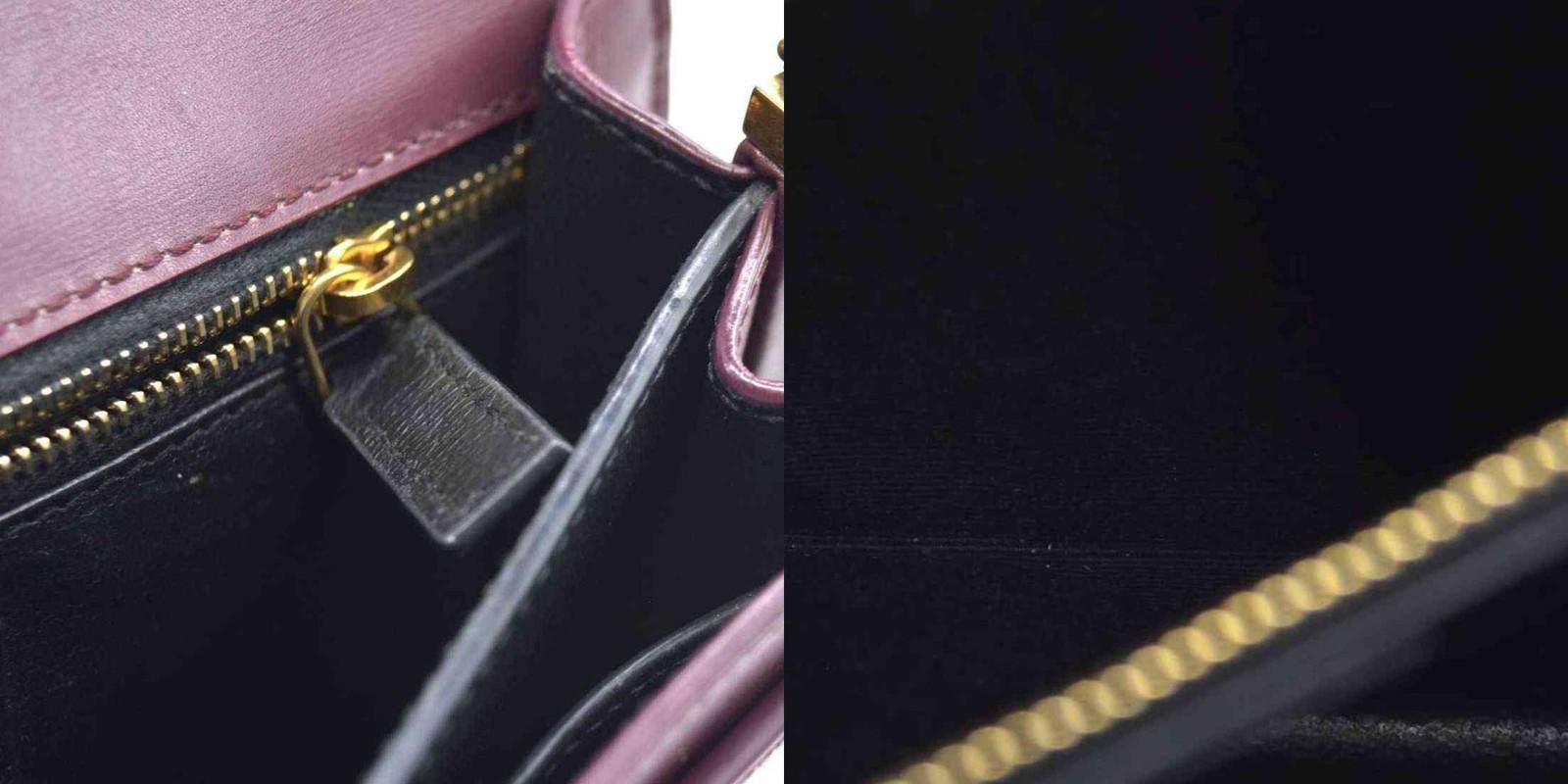 Saint Laurent Paris Saint Laurent Smooth Calfskin Monogram Cassandra Clasp Bag Size ONE SIZE - 6 Thumbnail