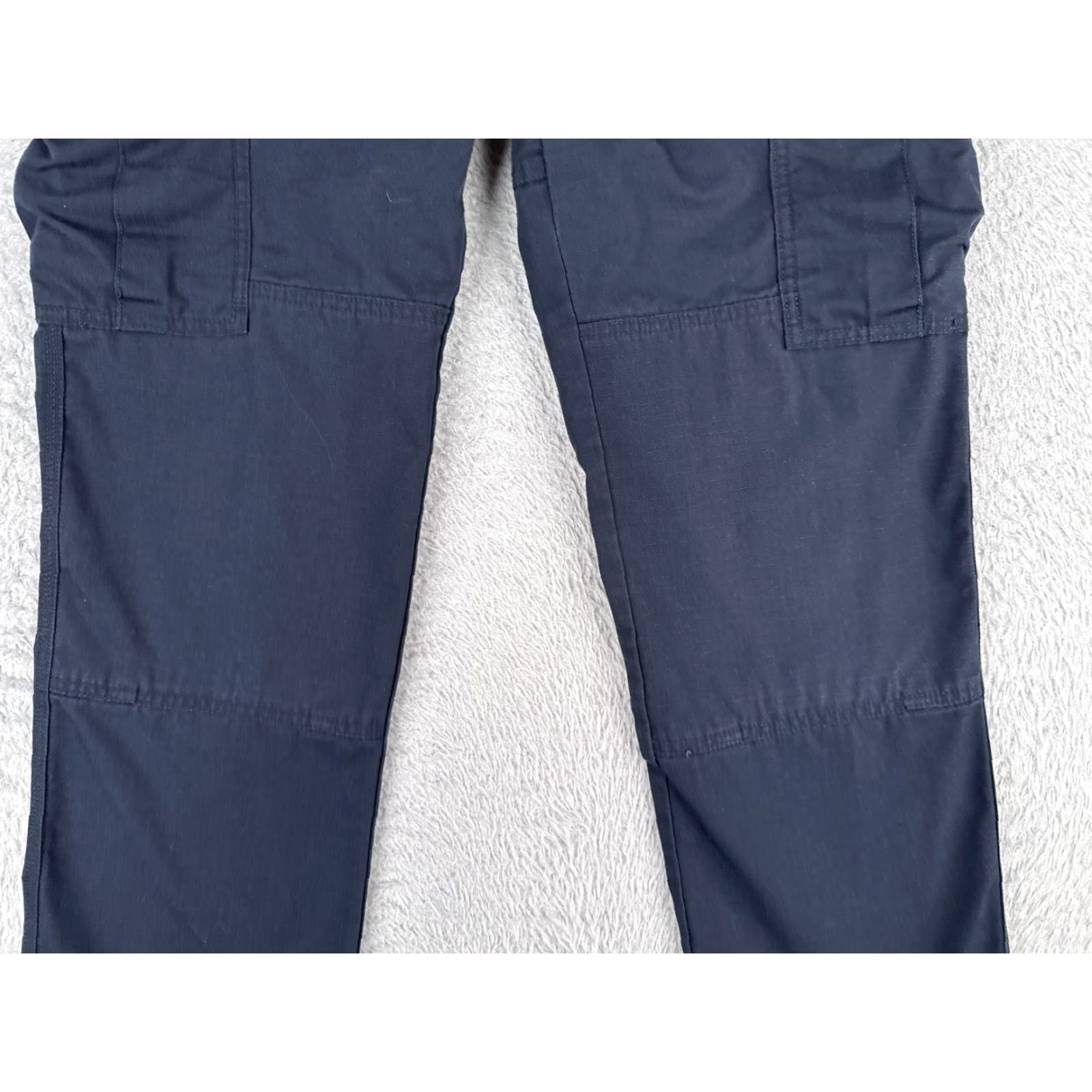 Vintage 5.11 Tactical Women’s Cargo Pants Size 2 Blue Rip-Stop Canvas Comfort Pockets Regular Fit Size 26" / US 2 / IT 38 - 3 Thumbnail