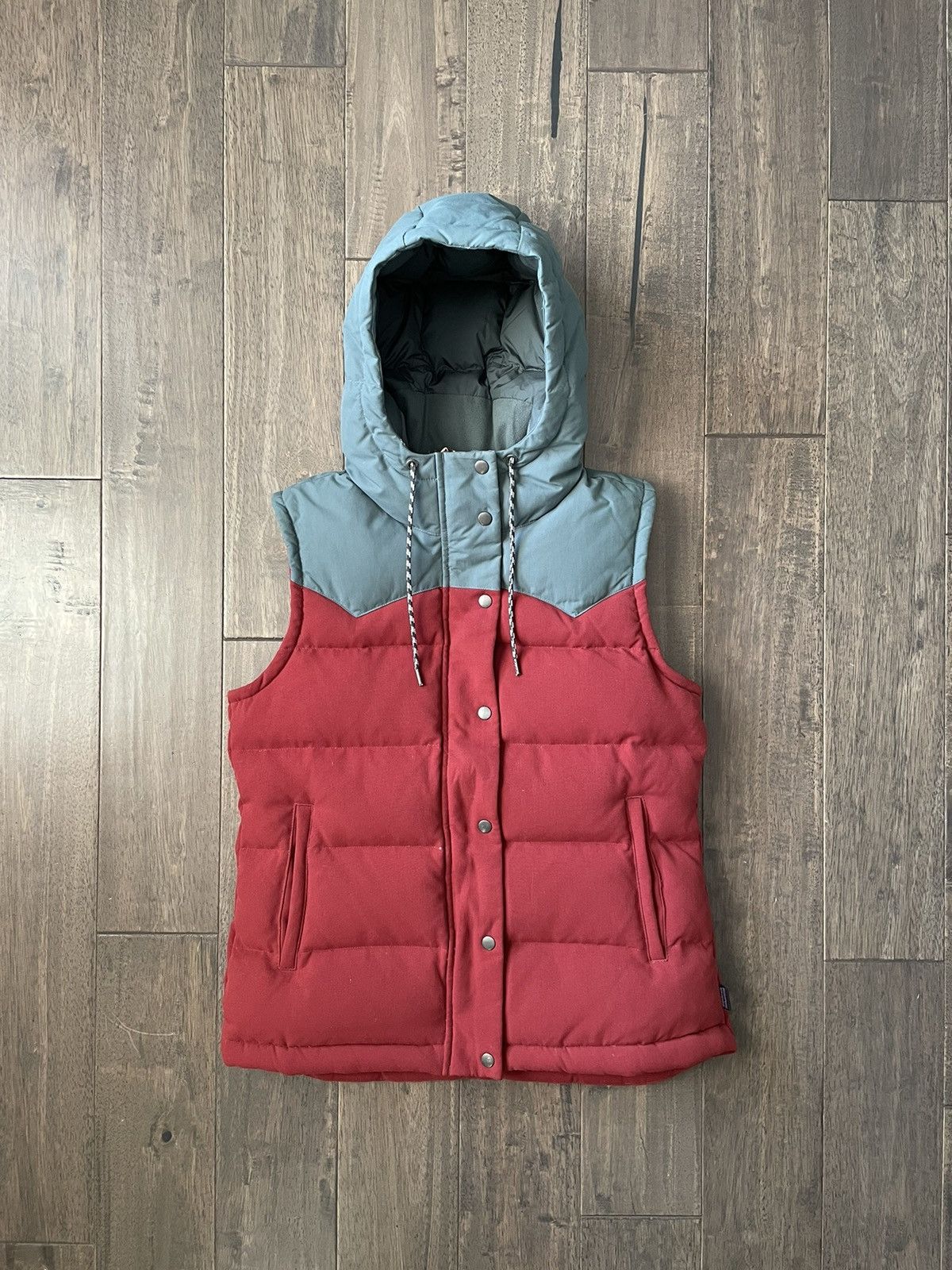 Patagonia 🍄Patagonia Women's Bivy Down Hooded Vest (Sz M) Size M / US 6-8 / IT 42-44 - 2 Thumbnail
