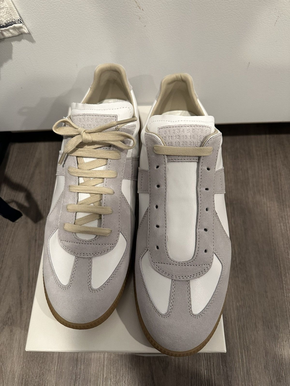 Maison Margiela Maison Margiela replica gat sneaker white size 44.5 ...