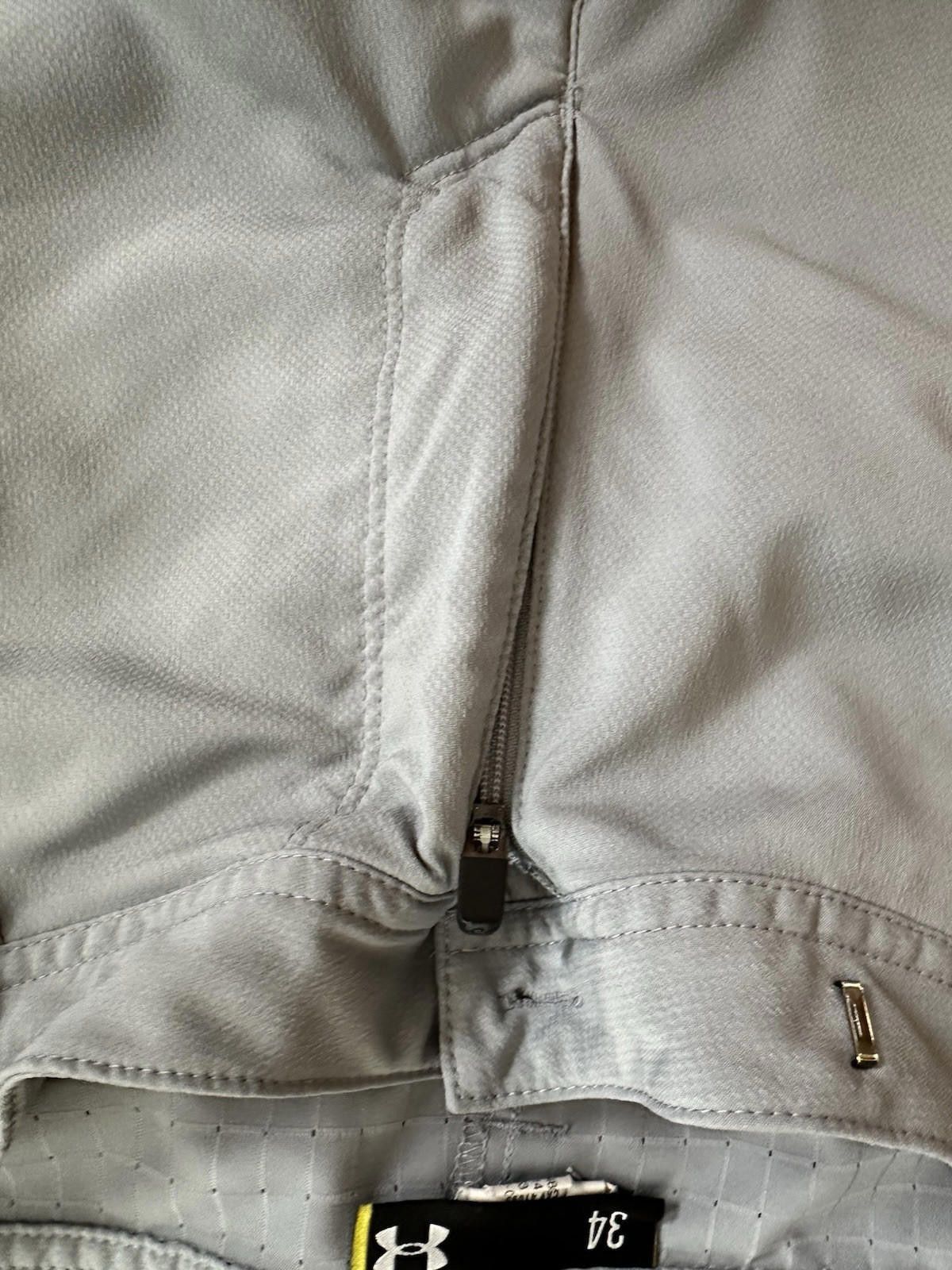 Under Armour Under Armour Shorts Mens 34 Gray Golf Loose Heatgear Size US 34 / EU 50 - 3 Thumbnail