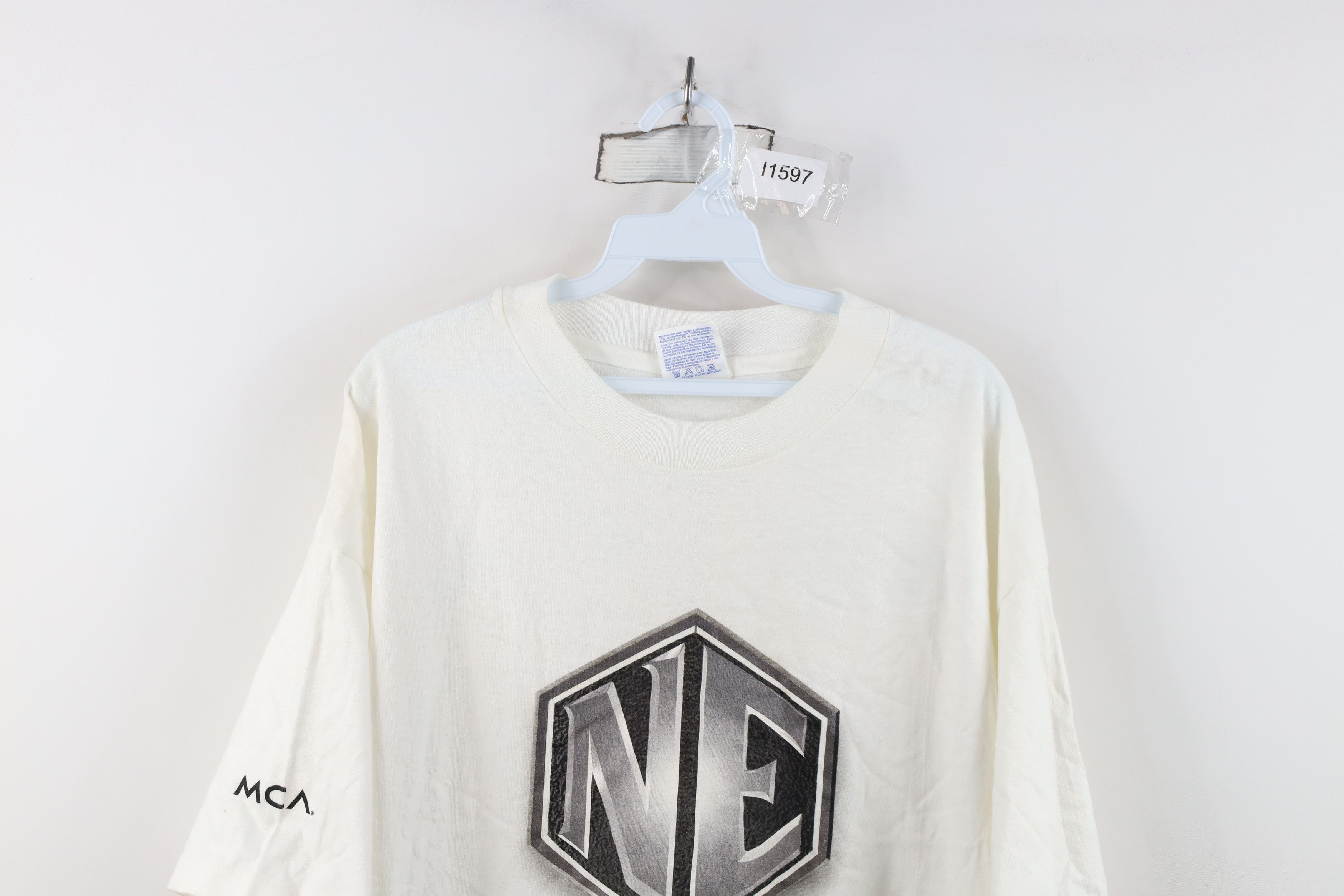 Vintage Vintage 90s The Album New Edition Band R&B T-Shirt White Size US XL / EU 56 / 4 - 2 Thumbnail