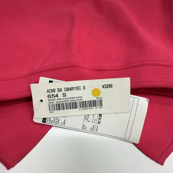 Alexander Wang Alexander Wang Simple Casual Red Skirt - Size 24" / US 00 / IT 34 - 3 Thumbnail