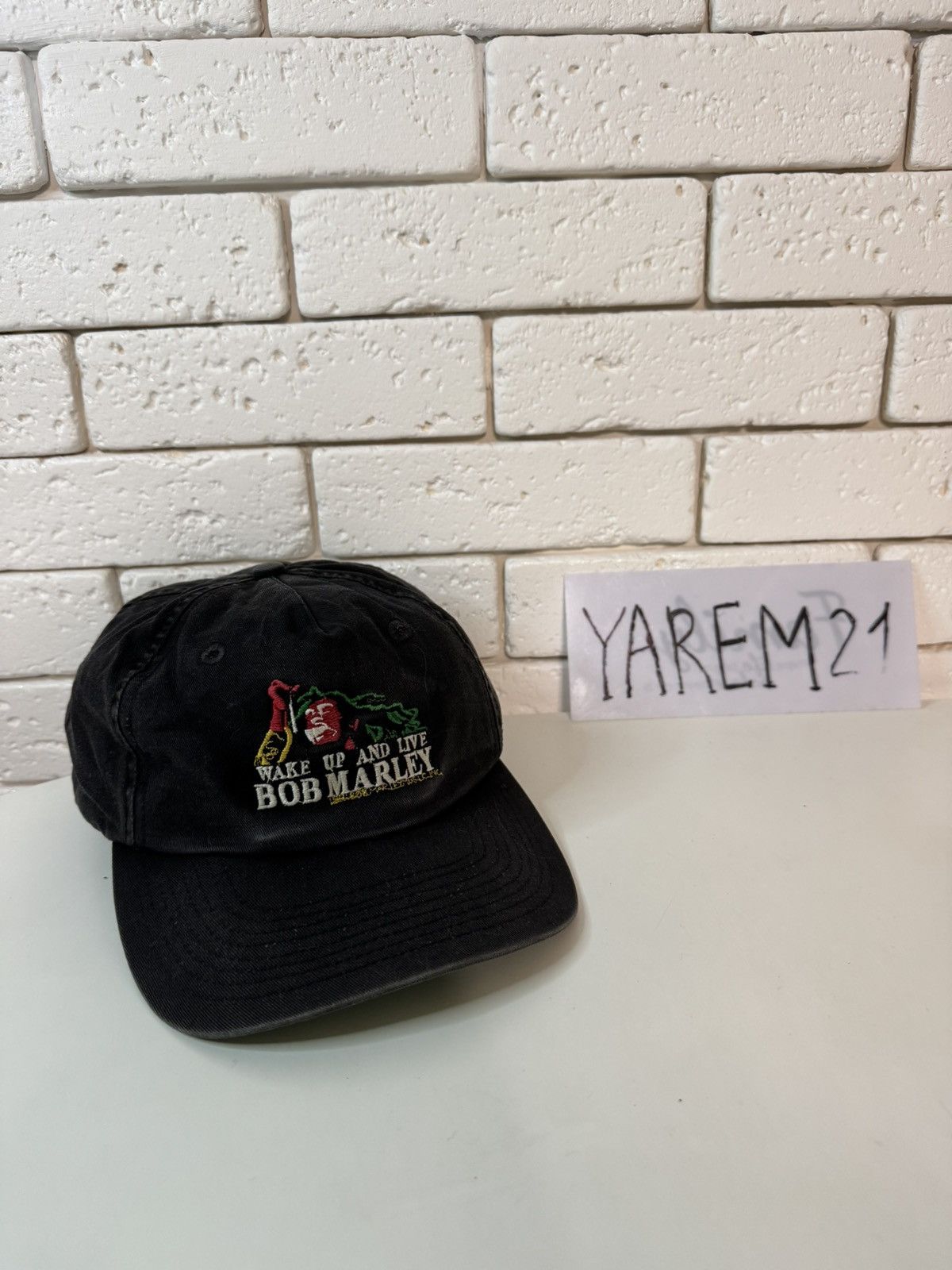 Bob Marley Bob Marley Wake up and Live vintage cap hat Size ONE SIZE - 1 Thumbnail